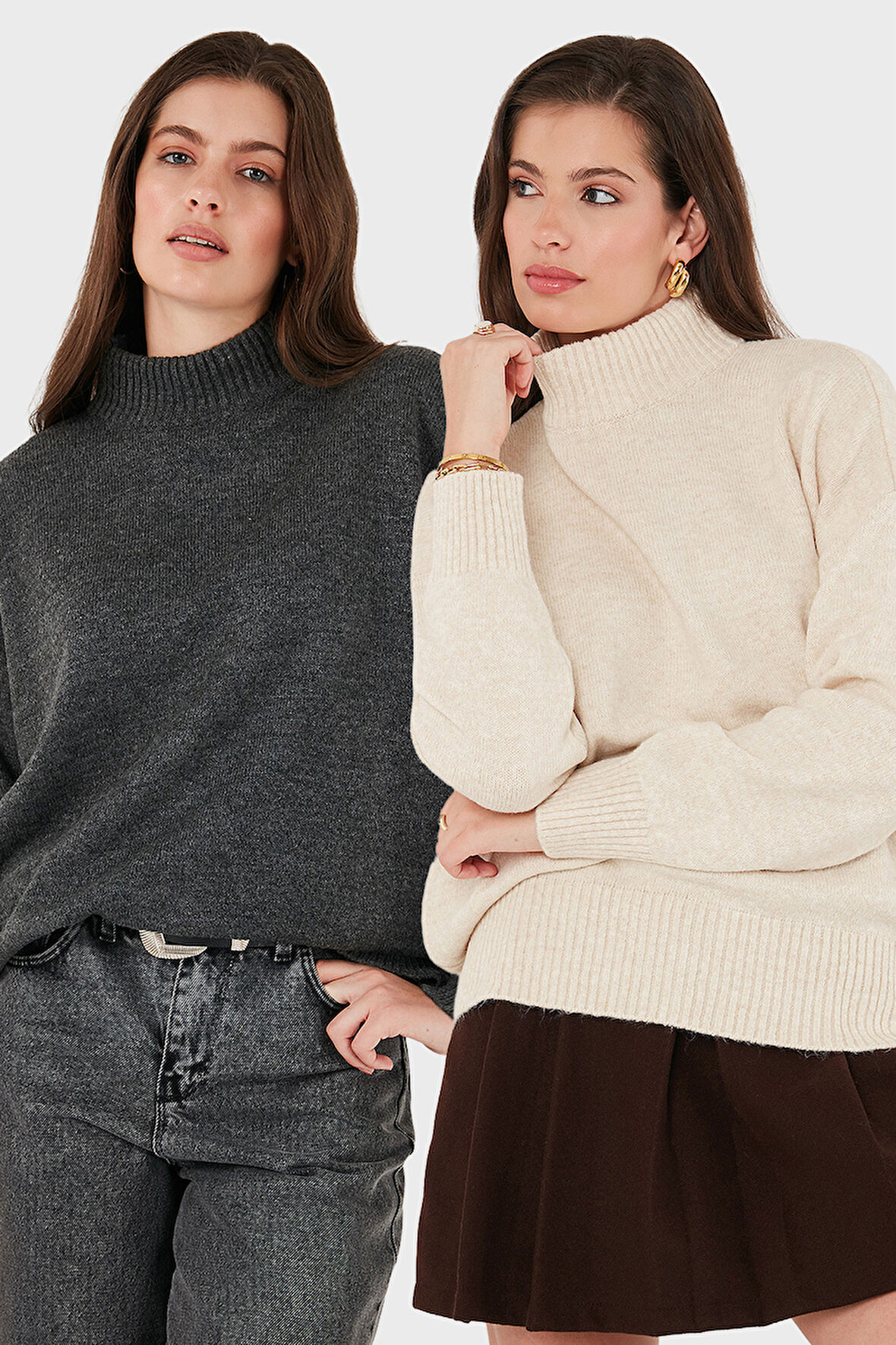 Lela Kadın Kazak 680KZ00469S2