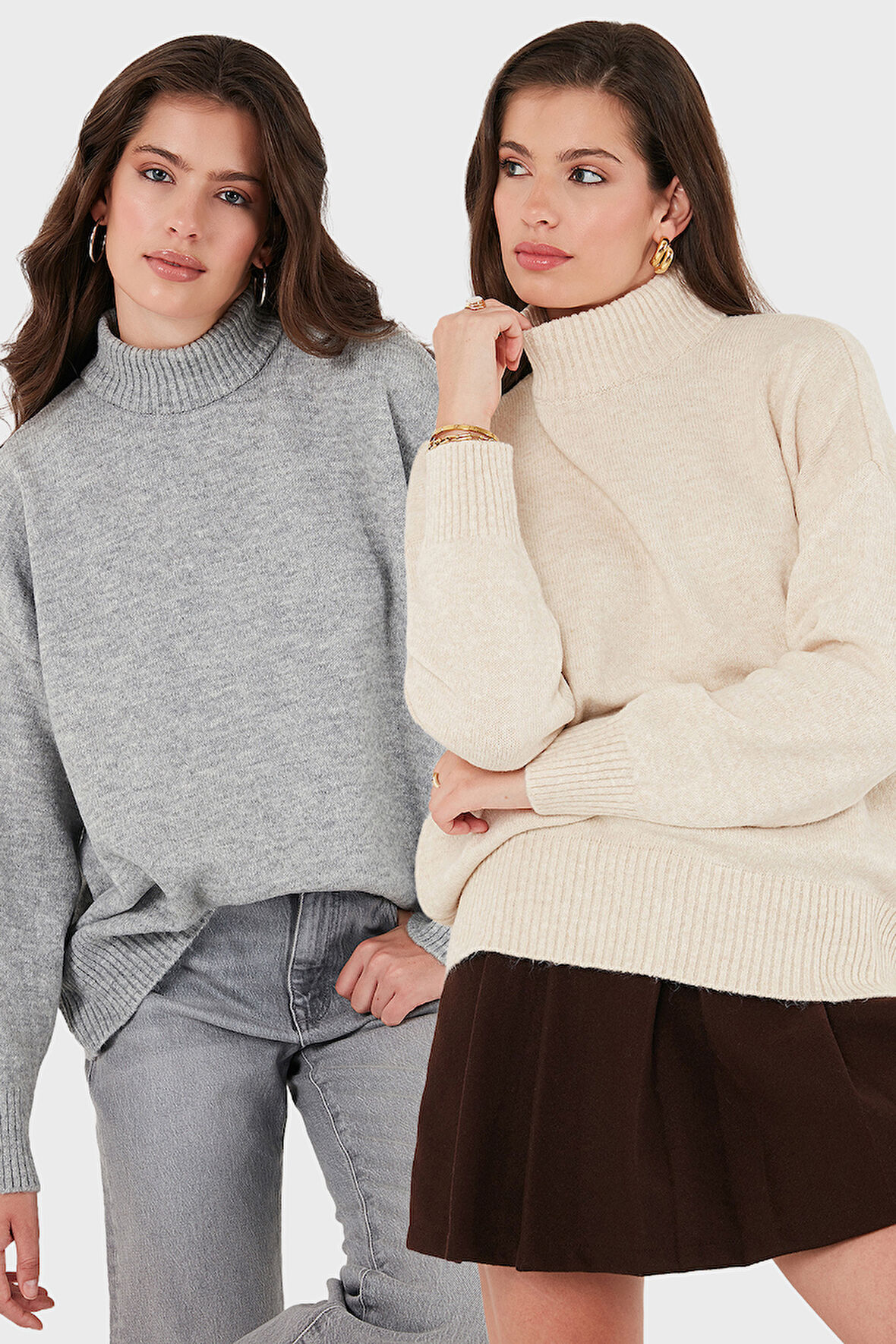 Lela Kadın Kazak 680KZ00469S2