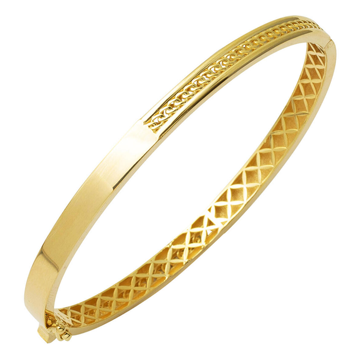 Uzay Yolu Altın Kelepçe Bilezik