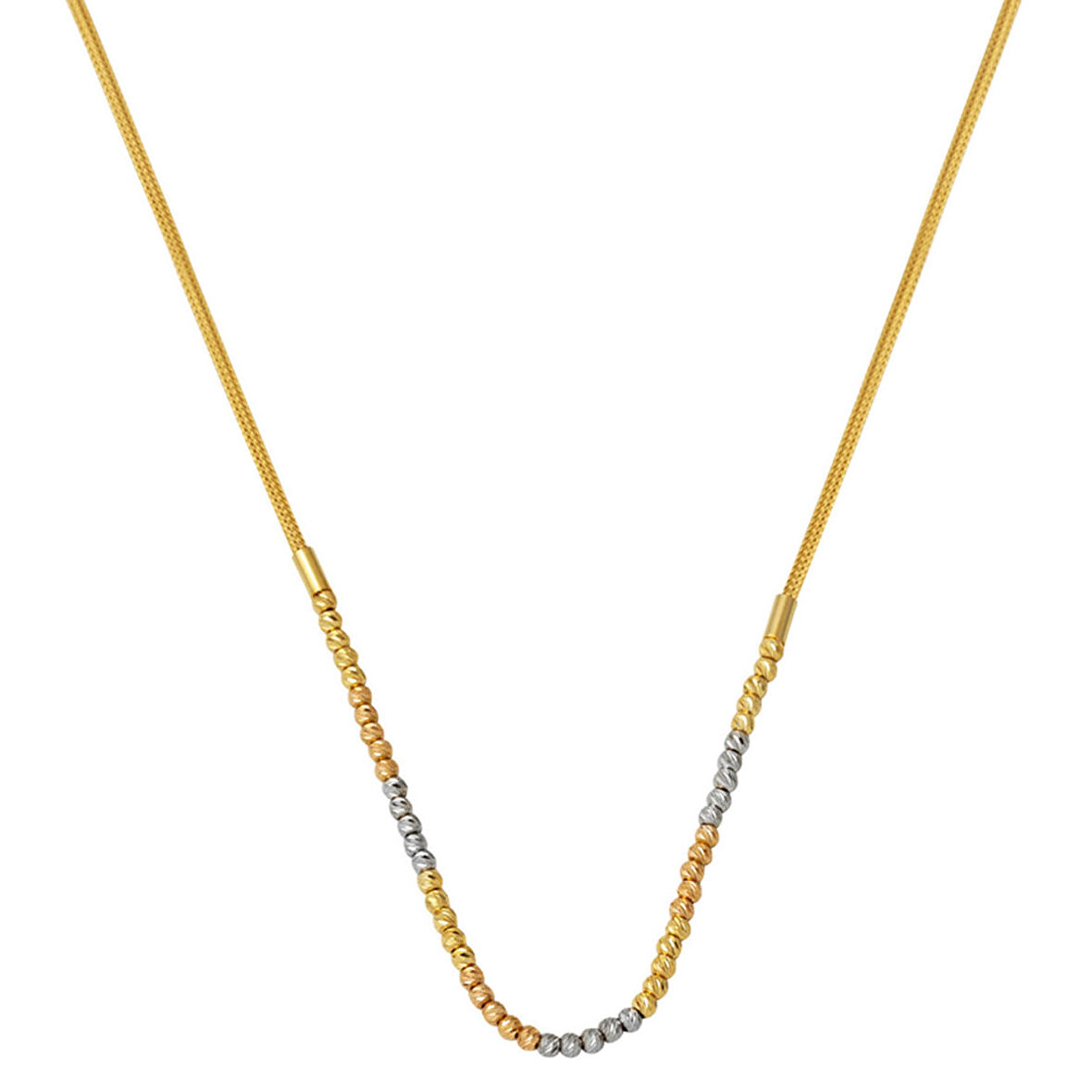 Dorikalı 14 Ayar Altın Kalze Zincirli Kolye