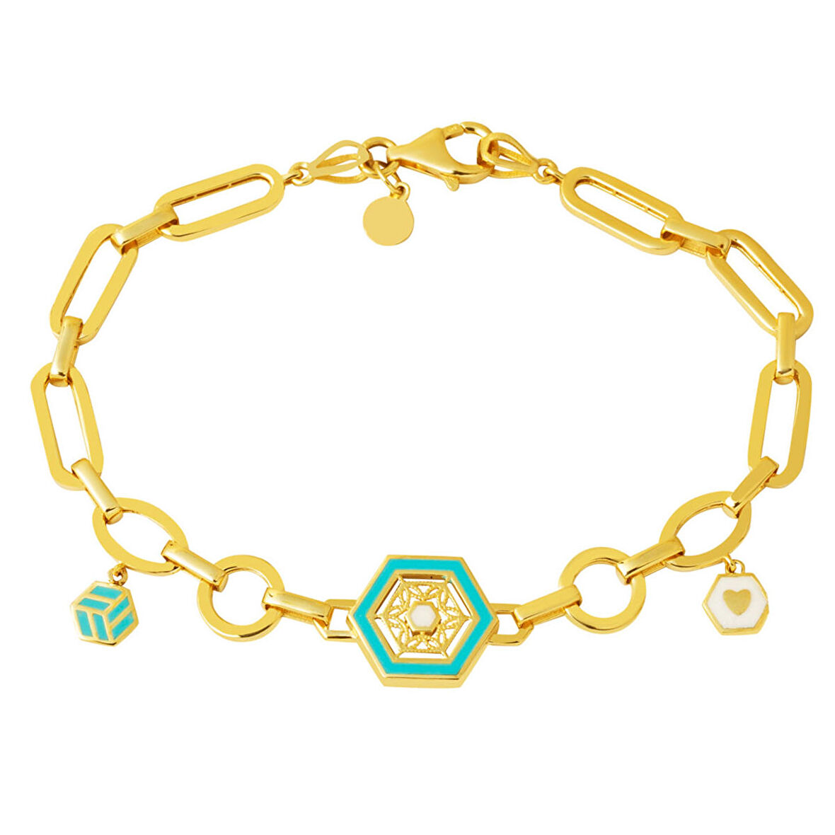 Mineli Pandora 14 Ayar İtalyan Altın Bileklik