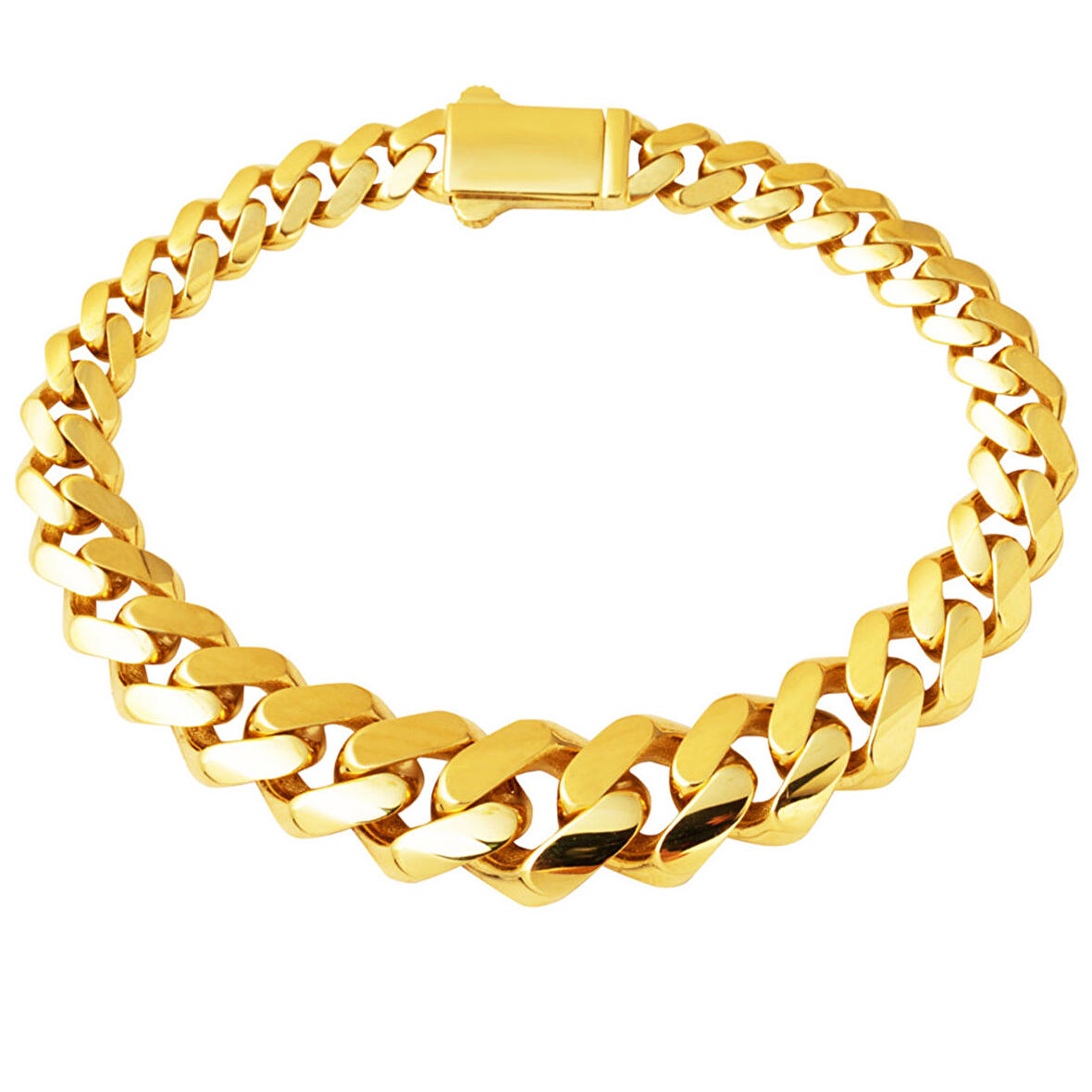 14 Ayar Süzme Gurmet Zincirli Altın Bileklik