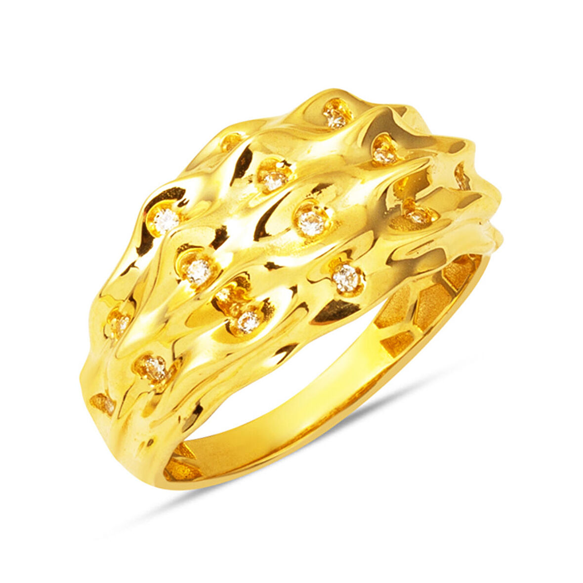 Meltem 14 Ayar Altın Yüzük