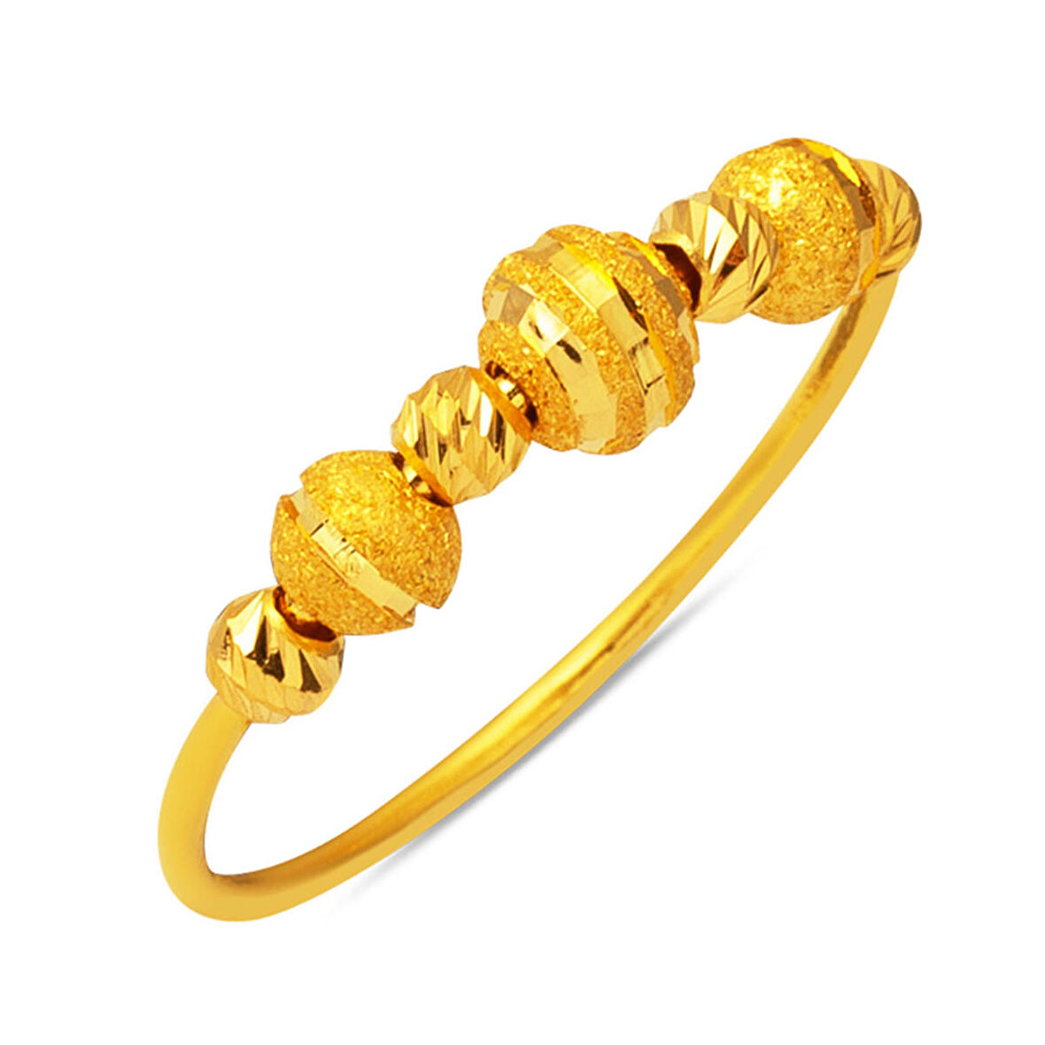 Kalemli Dorika Tekli 22 Ayar Altın Yüzük