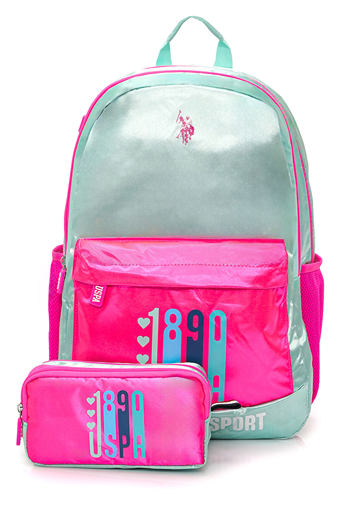 U.S. Polo. Assn. Kız Çocuk Okul Çantası Seti PLSET2402627