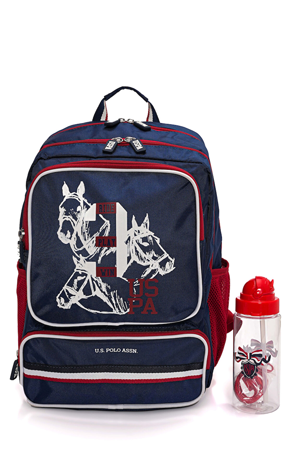 U.S. Polo. Assn. Erkek Çocuk Okul Çanta Seti PLSET2420005