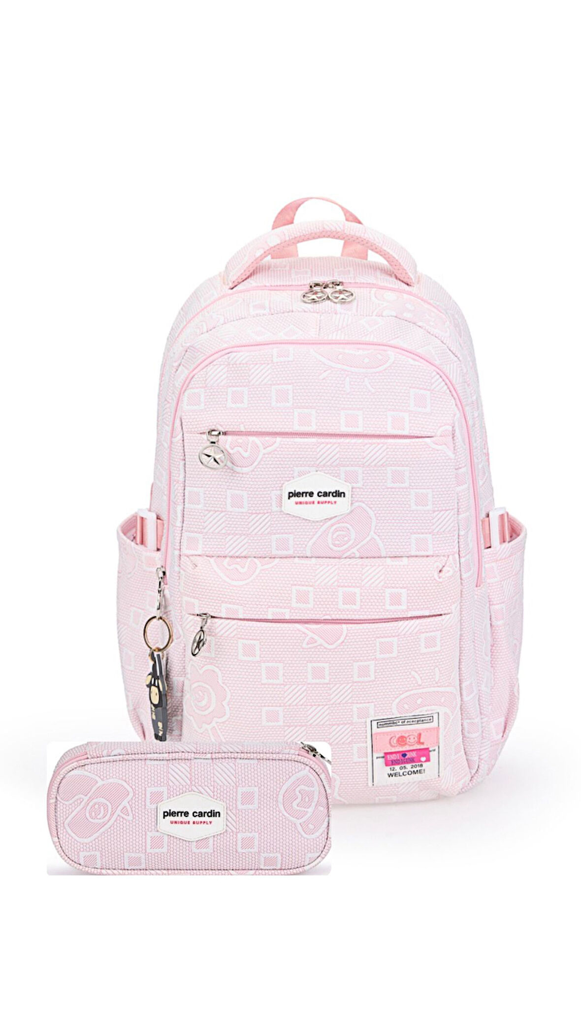 Pierre Cardin Kız Okul Çanta Seti PCSET07PC1773601-Pembe