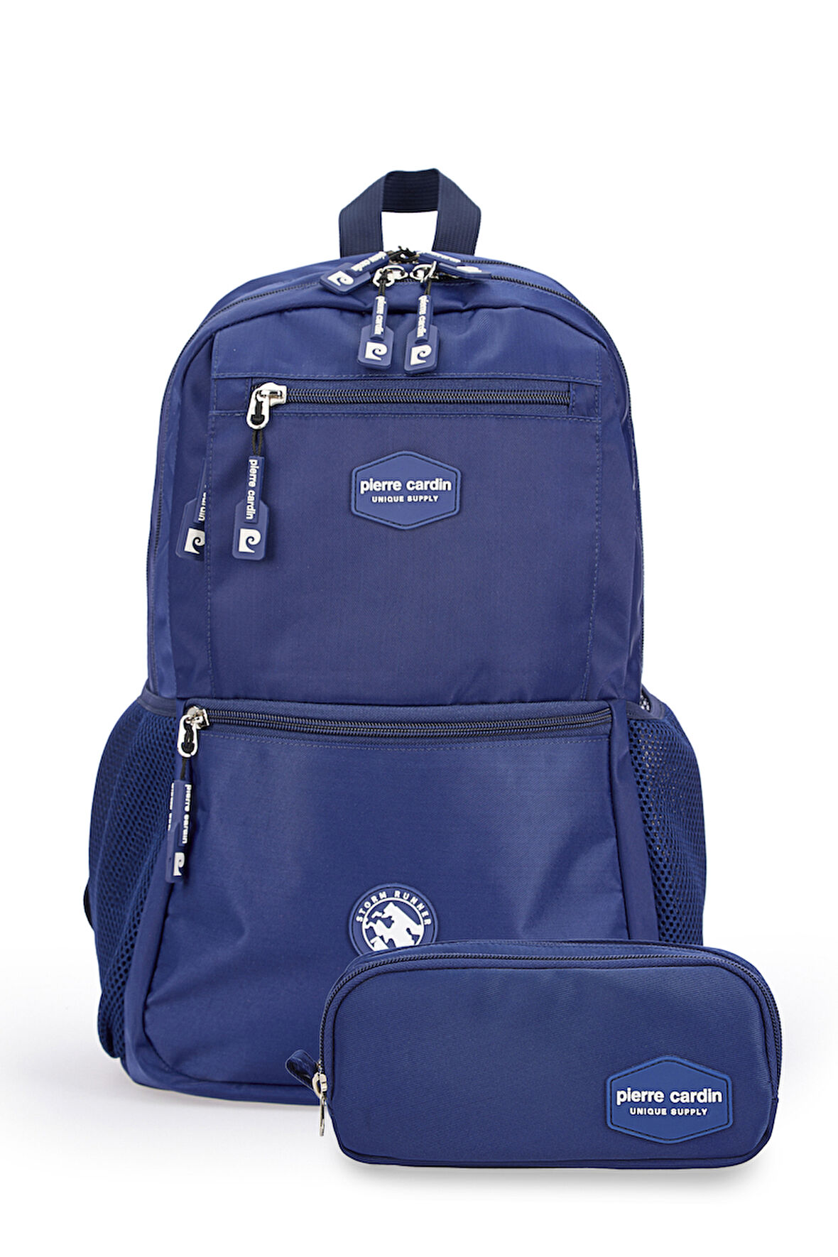 Pierre Cardin Unisex Okul Çanta Seti PCSET07PC100107-Mavi