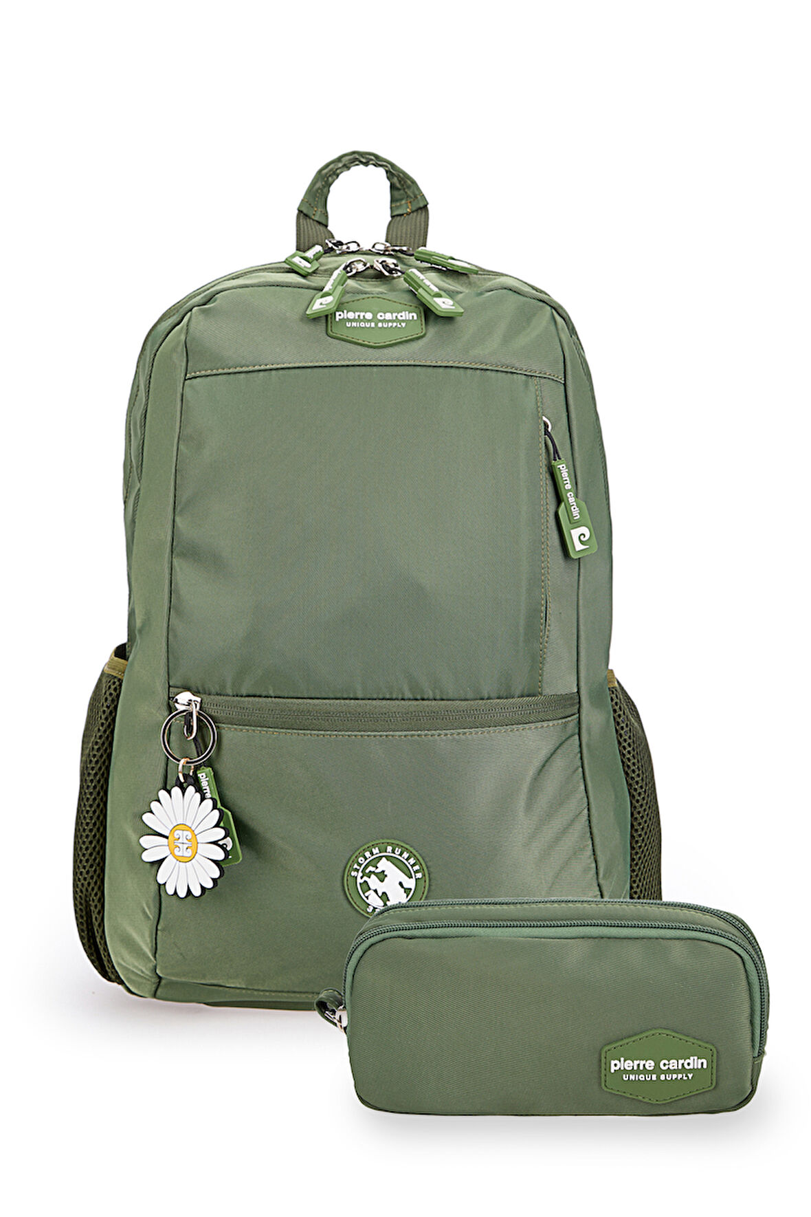 Pierre Cardin Unisex Okul Çanta Seti PCSET07PC100207-Yeşil
