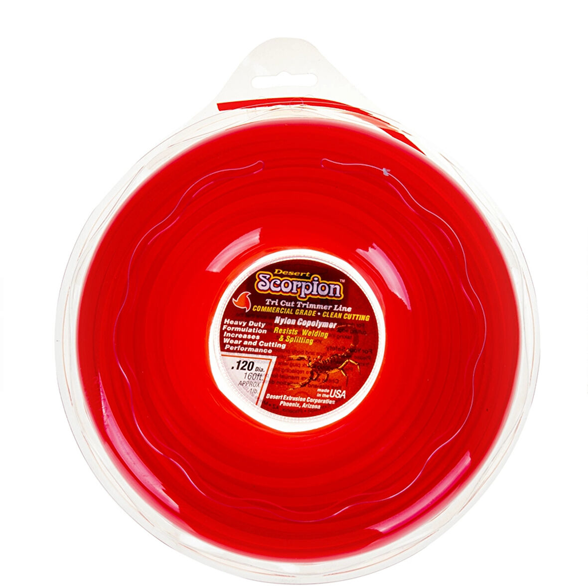 Desert Scorpion 3.3mm 41m Kırmızı 3 Köşe Üçgen Misina