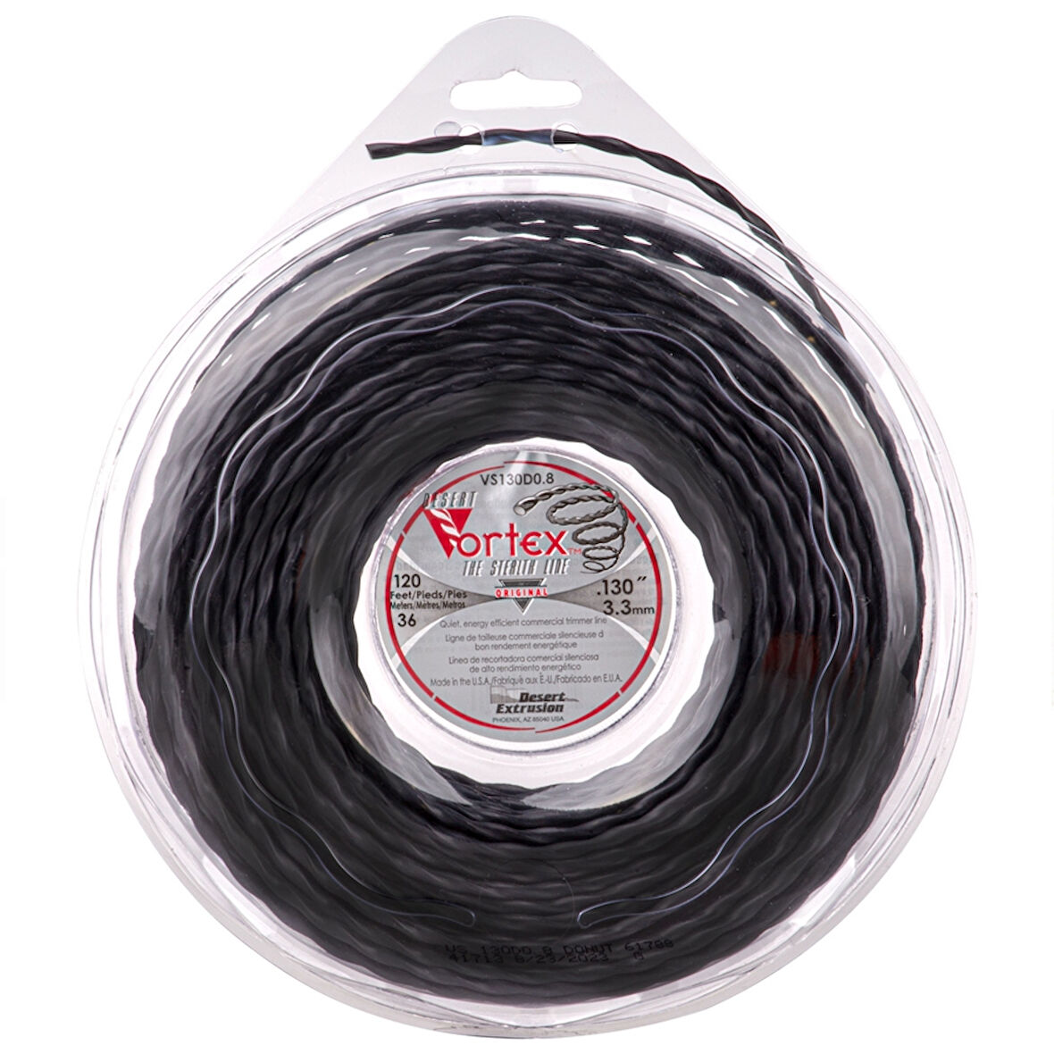 Desert 3.3mm 36m Burgulu Siyah Misina