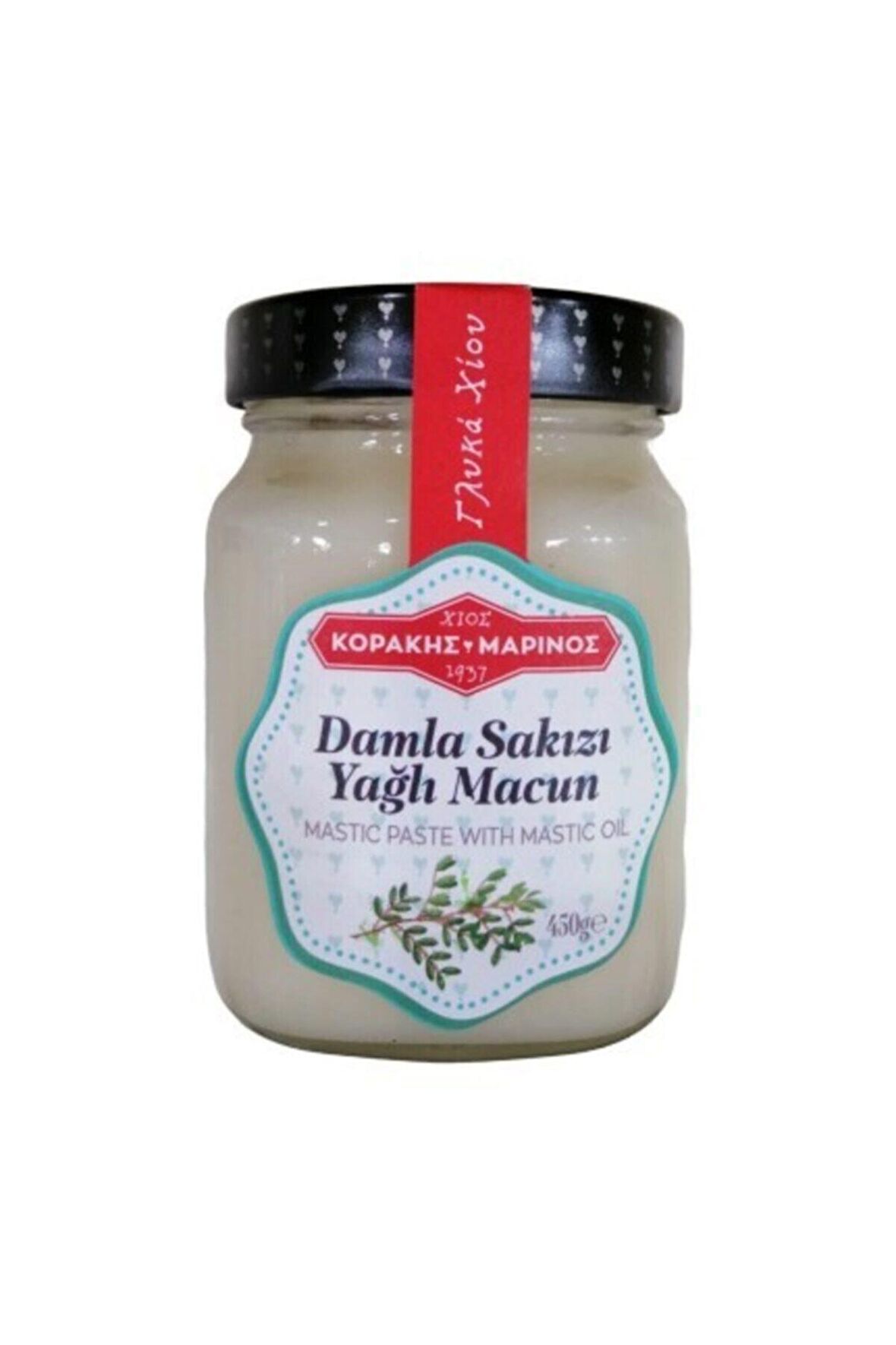 Korakis Damla Sakızı Macunu ( Reçeli ) 450 gr (Cam)