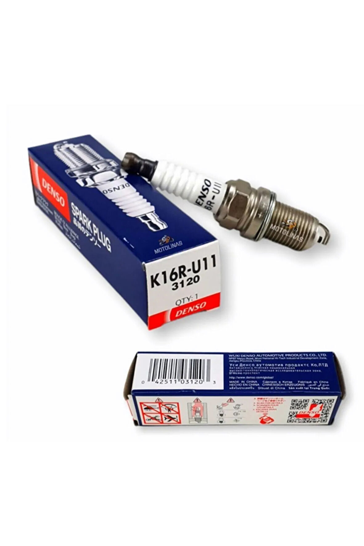 DENSO Corolla Buji 95- Ae101 Avensıs 00- Yarıs 99- K16ru11 Takım 4 Ad.