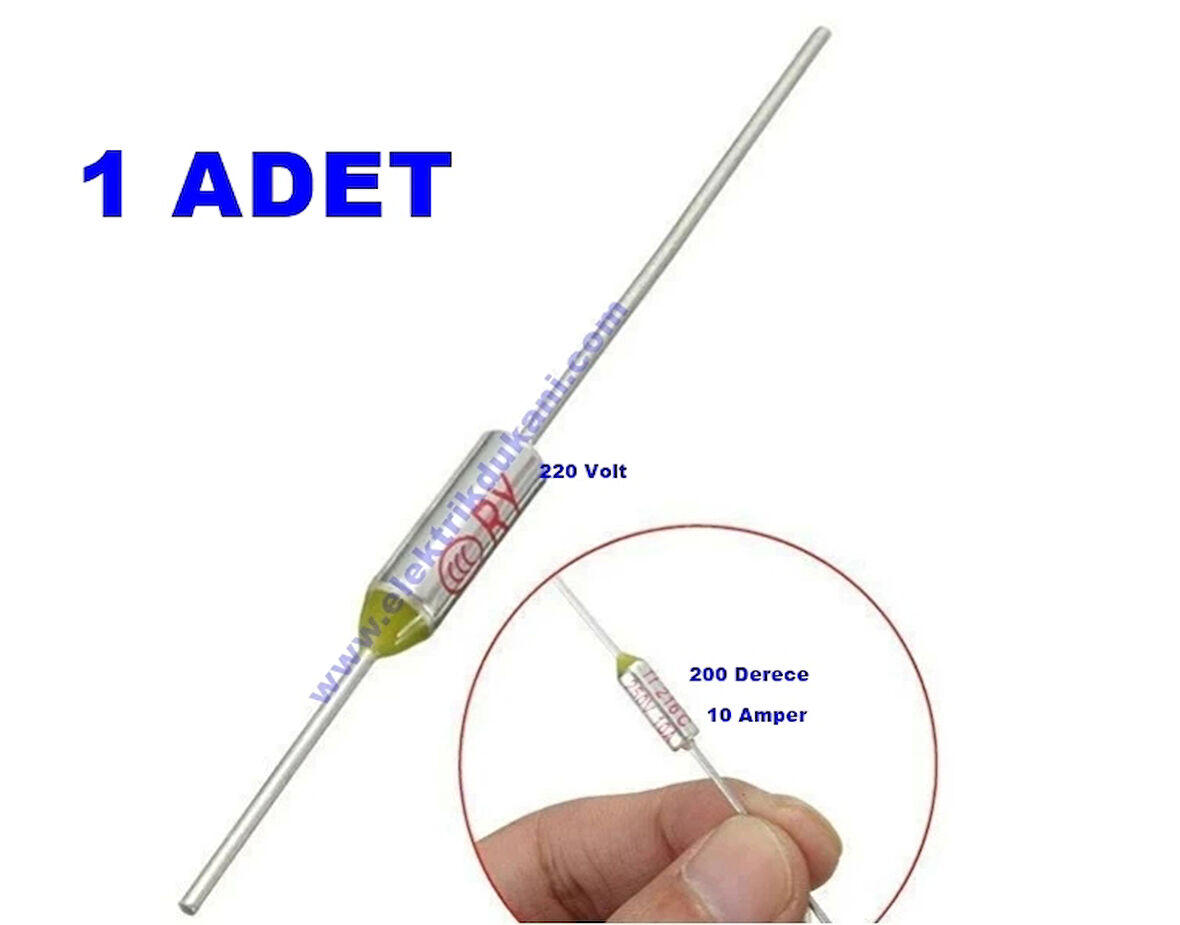 200 Derece Termik Sigorta 10A