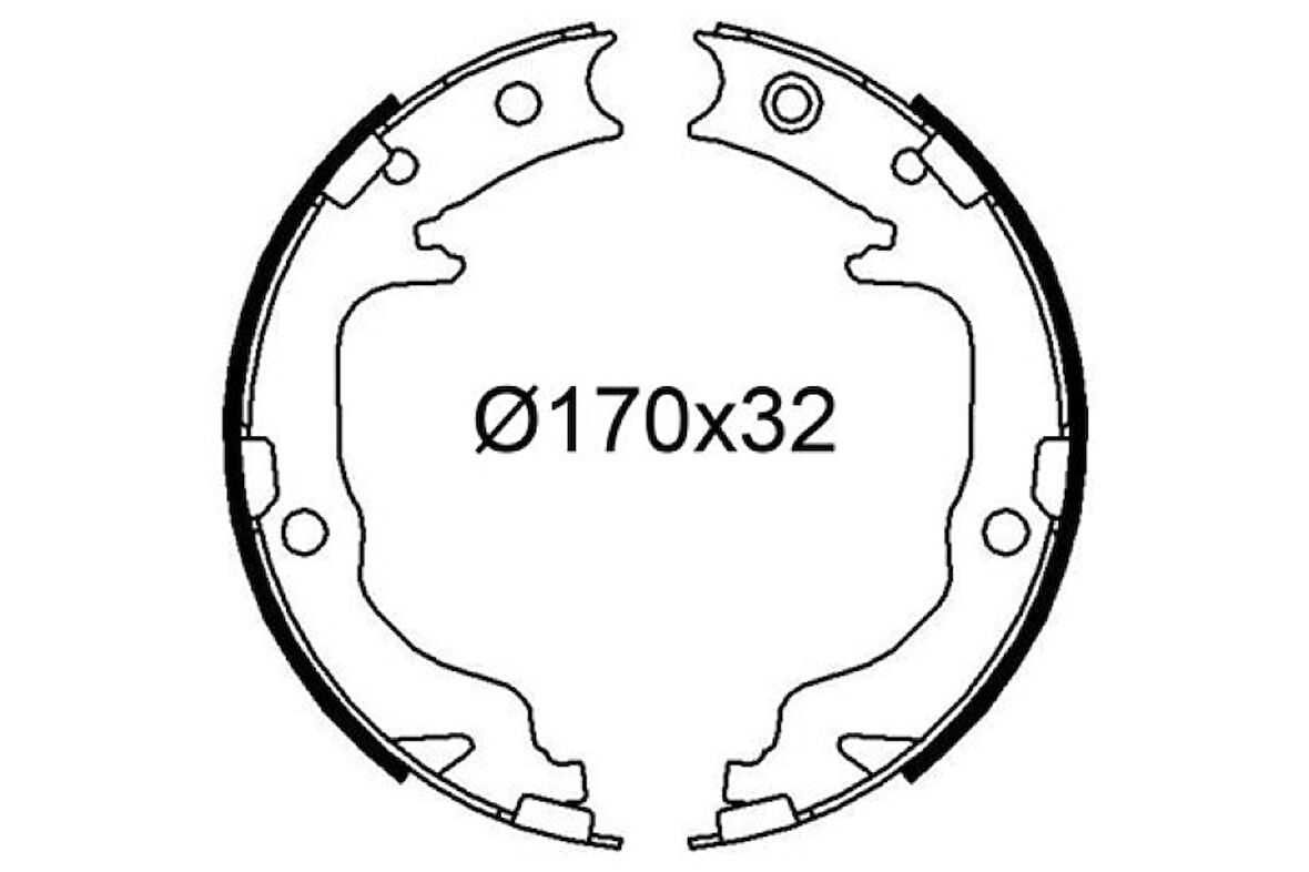 Fiat El Fren Balatası Chrysler Sebring (js) 2.0 Crd 07>10 Lancer 08> 16 Asx 10> Outlander 06>13 Colt 04>1 - Valeo 564241