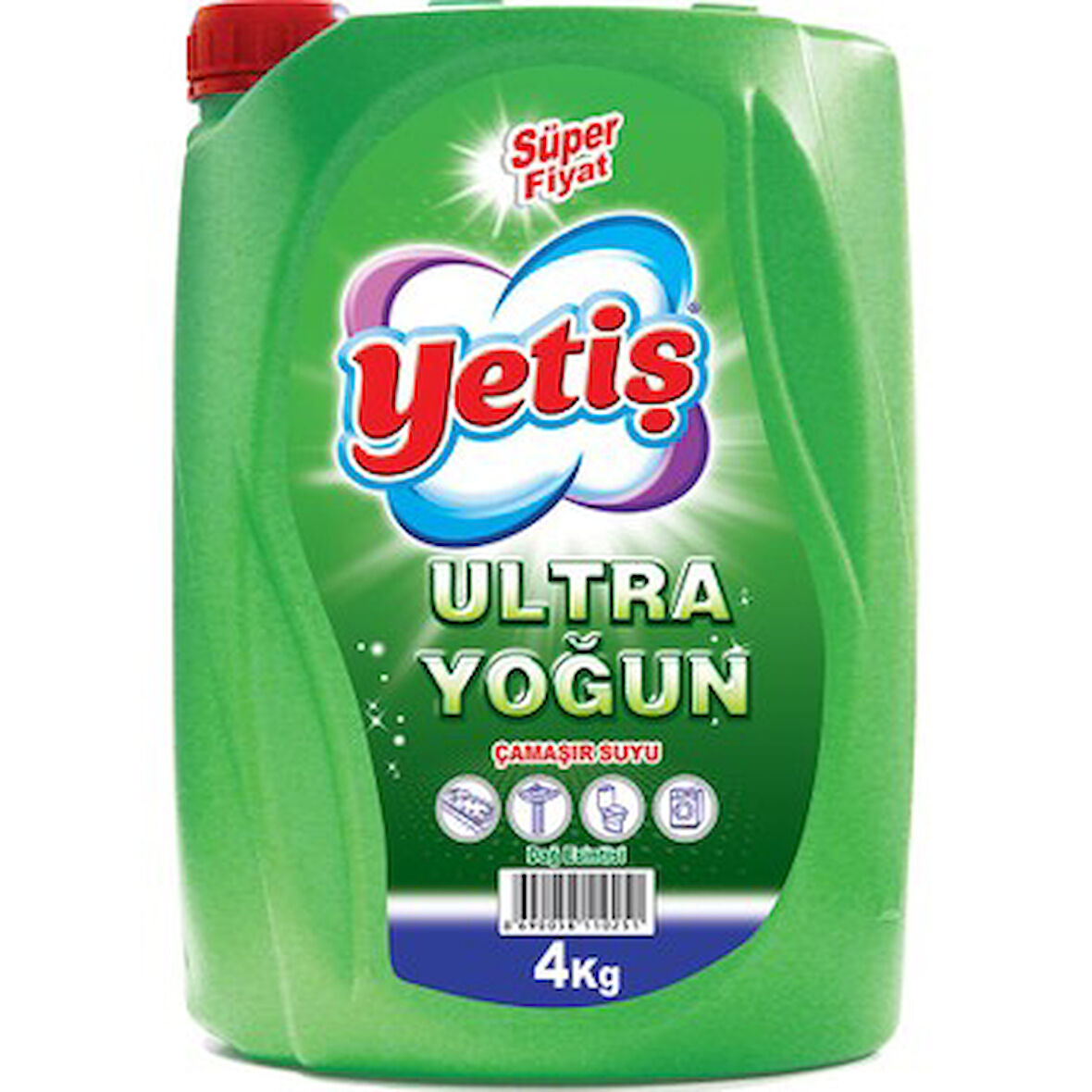 YETİŞ ÇAMAŞIR SUYU ULTRA DAG ESİNTİSİ 4 KG YETİŞ