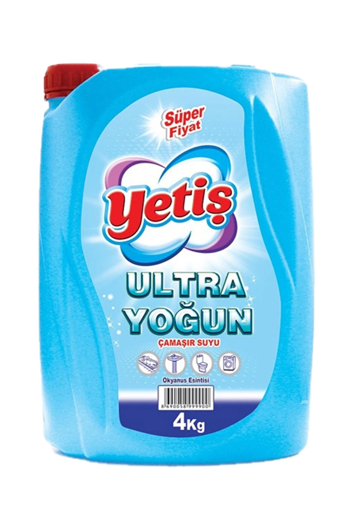 Yetiş Ultra Yoğun Çamaşır Suyu Okyanus 4 Kg
