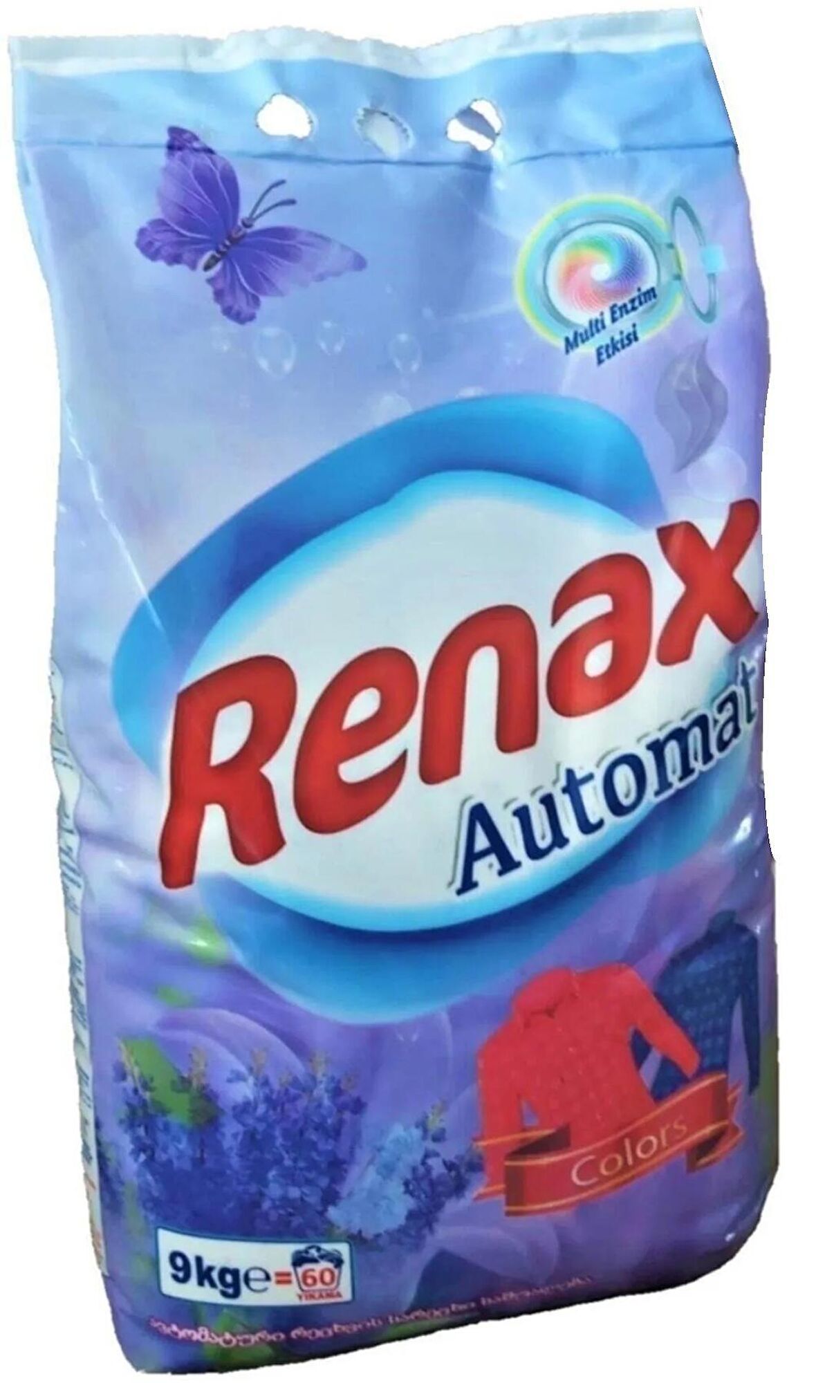 Renax Matik Çamaşır Makinesi Deterjanı 9 Kg . Lavanta