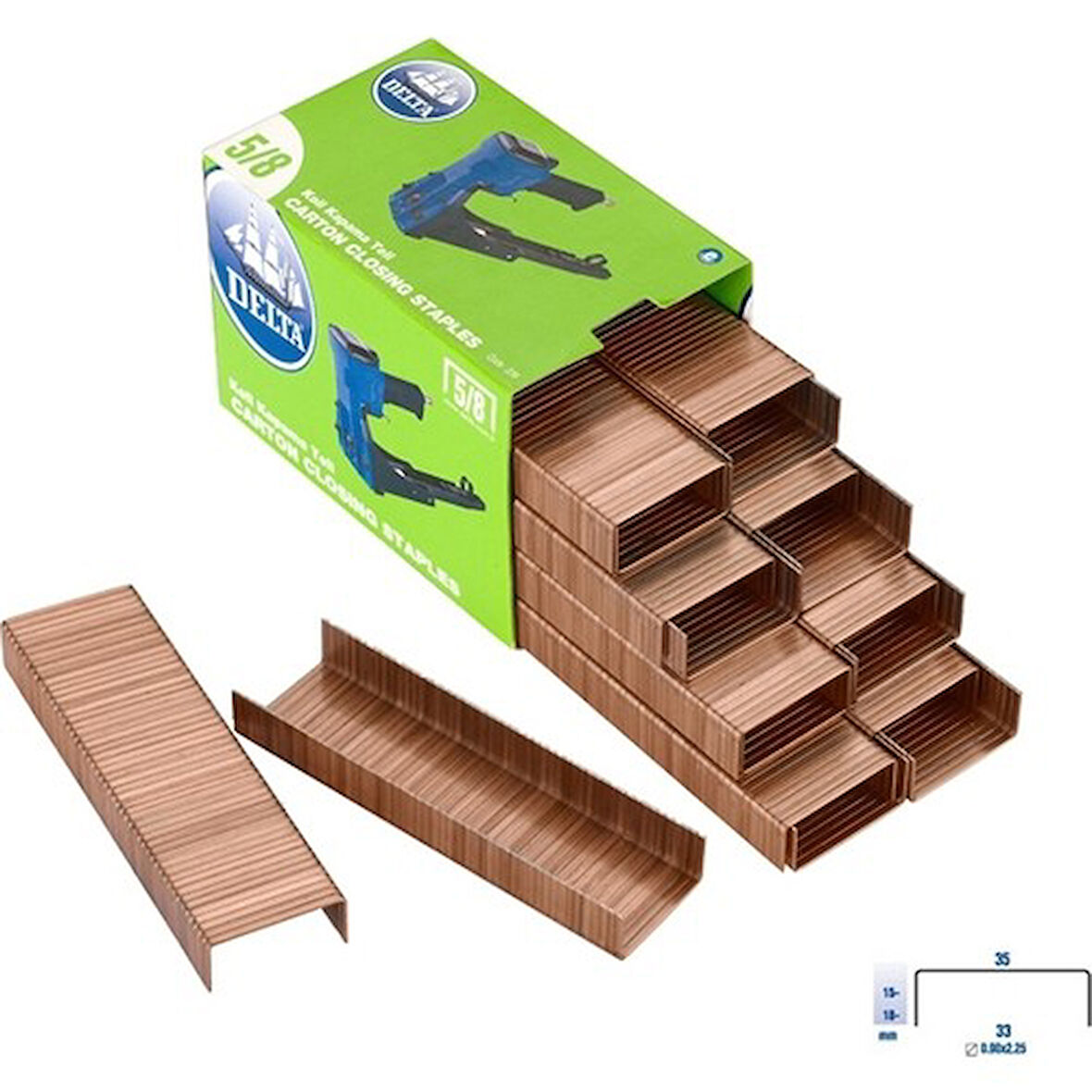 DELTA KOLİ KAPAMA TELİ 3/4 (35/18) 1 KOLİ 30 PAKET