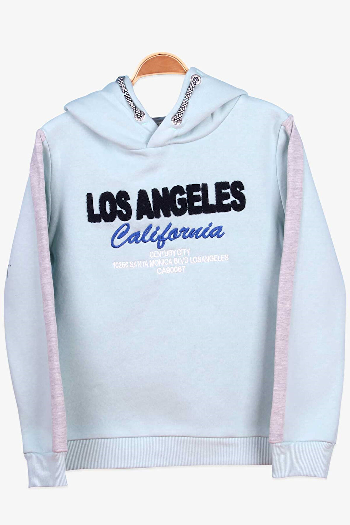 Breeze Erkek Çocuk Sweatshirt Süzene Nakışlı 7-12 Yaş, Su Yeşili