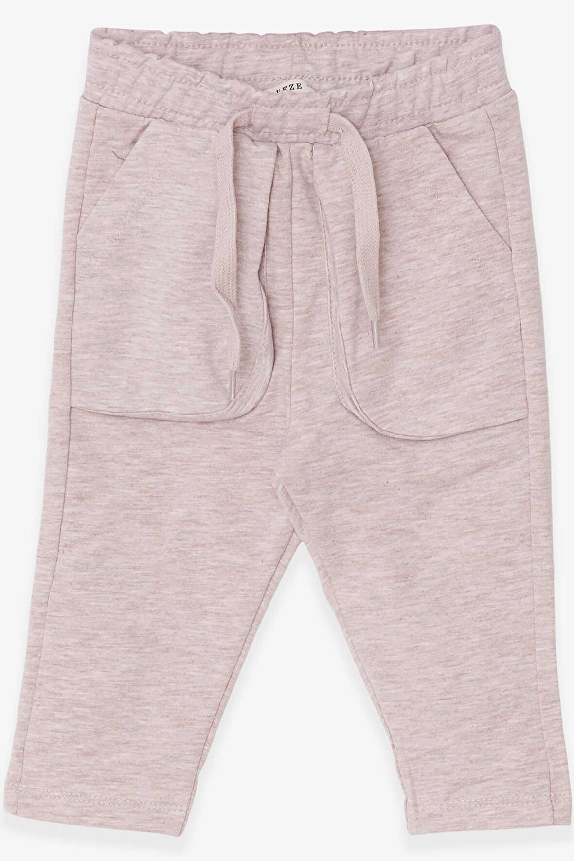 Breeze Erkek Çocuk Eşofman Altı Torba Cepli 1-4 Yaş, Bej Melanj