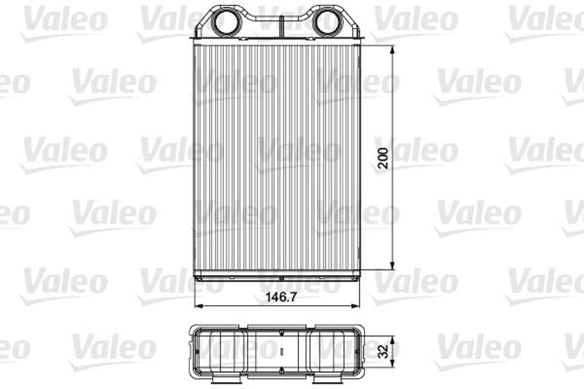 Mini Cooper Kalorıfer Radyatoru Mini R50 R52 R53 - Valeo 811533