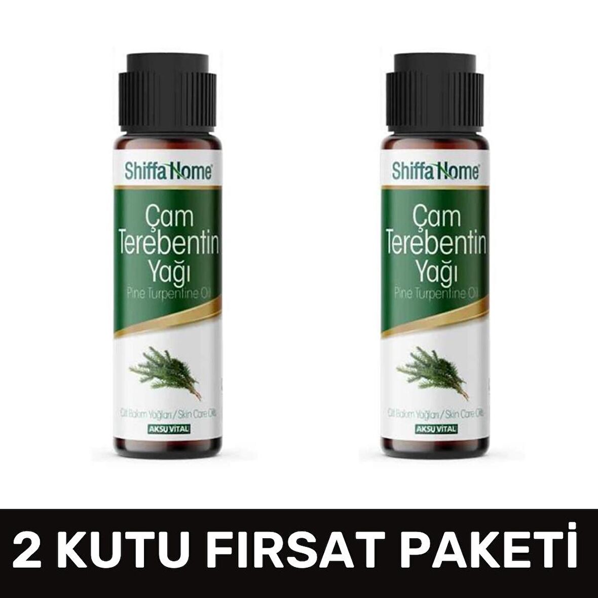 Shiffa Home Çam Terebentin Yağı 50 ml - 2'li Set