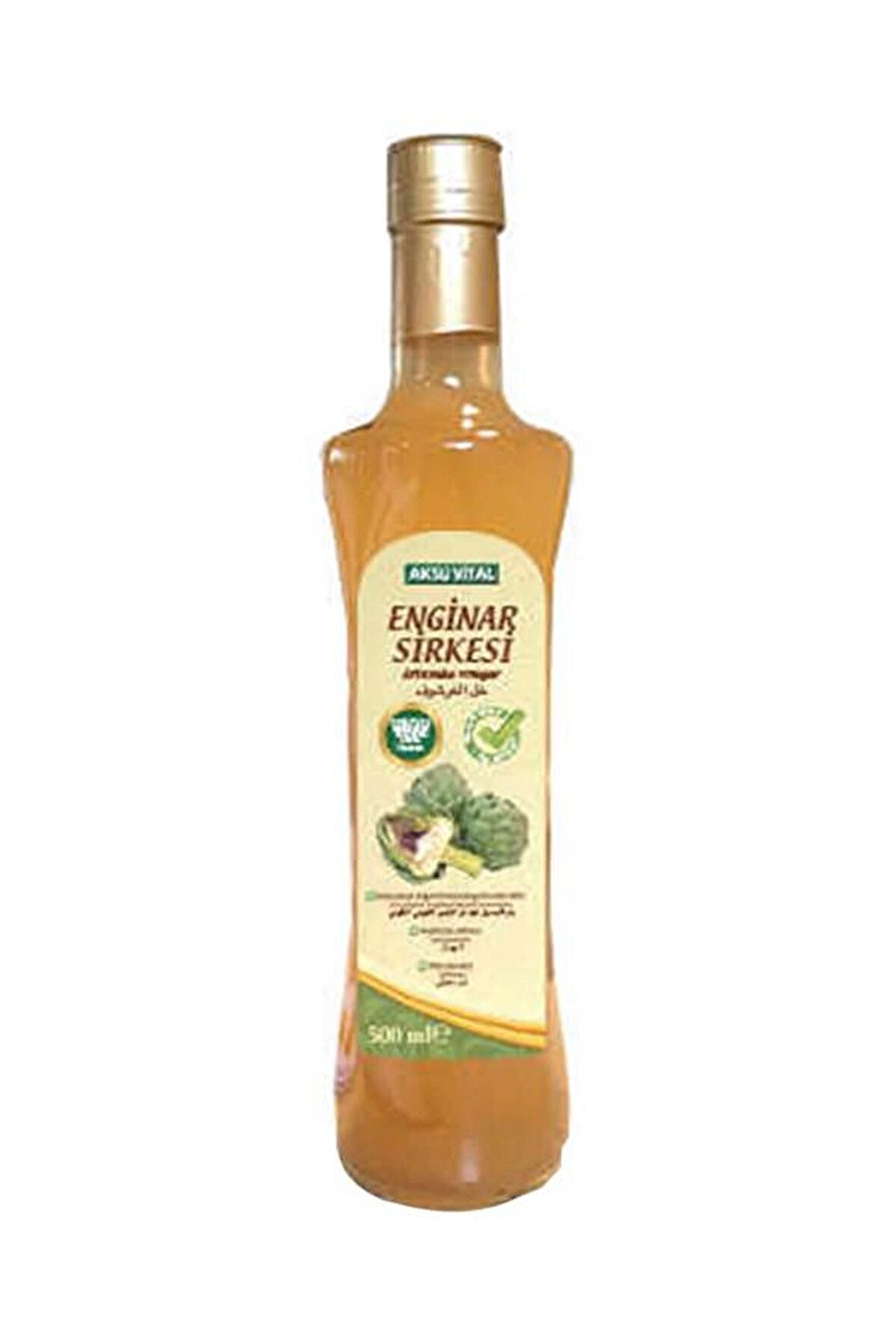 Aksu Vital Enginar Sirkesi 500 Ml