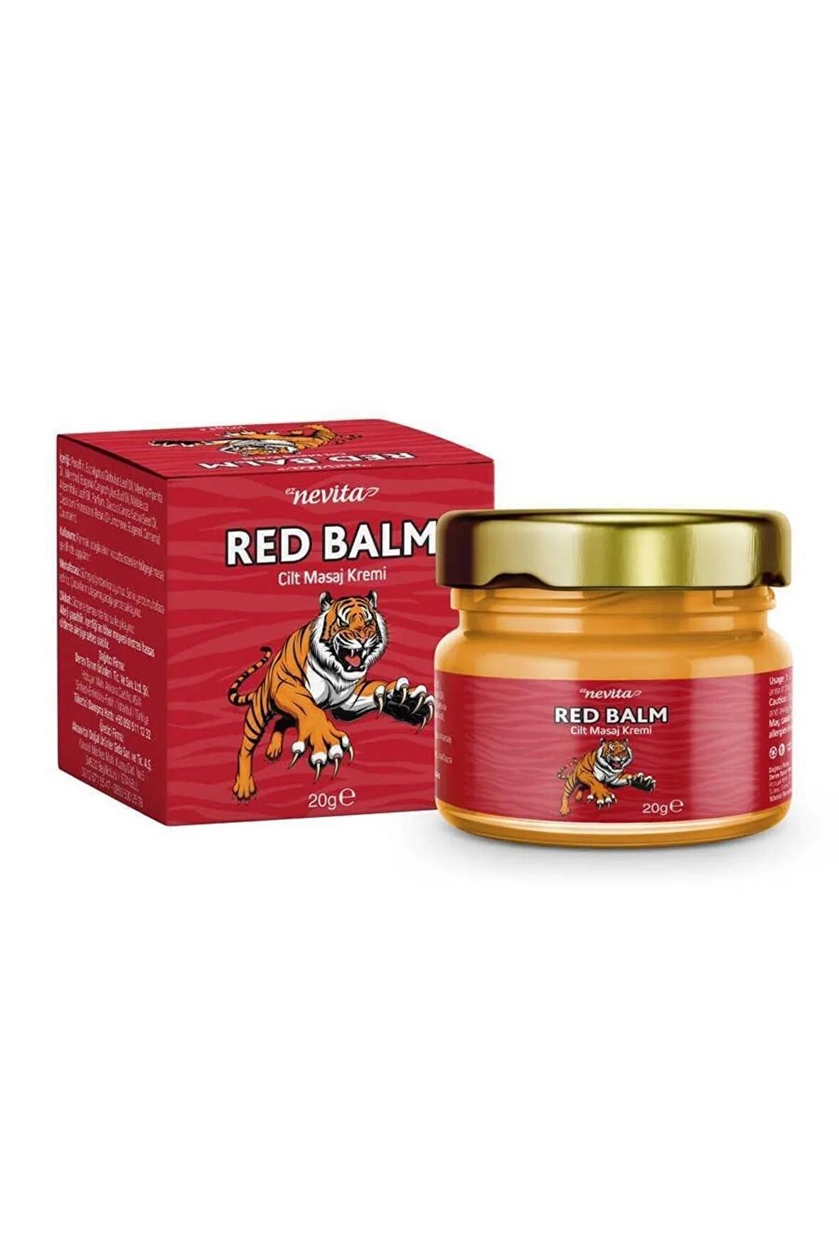 Masaj Kremi Red Balm 20g