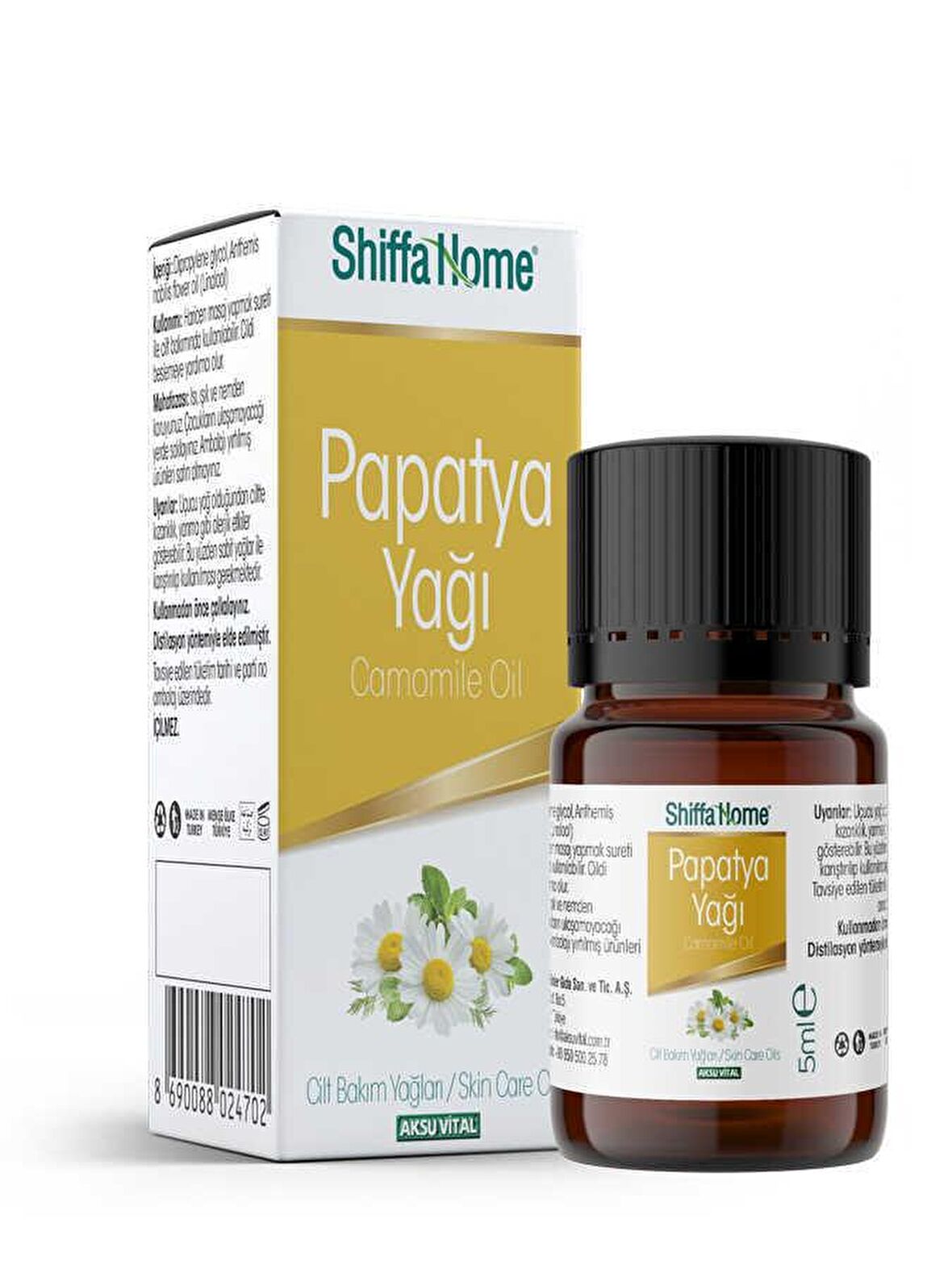 Shiffa Home Papatya Yağı 5 Ml