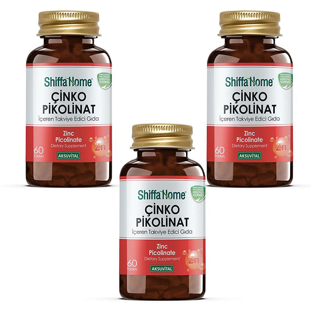 Çinko Pikolinat 60 Tablet (3 Adet)