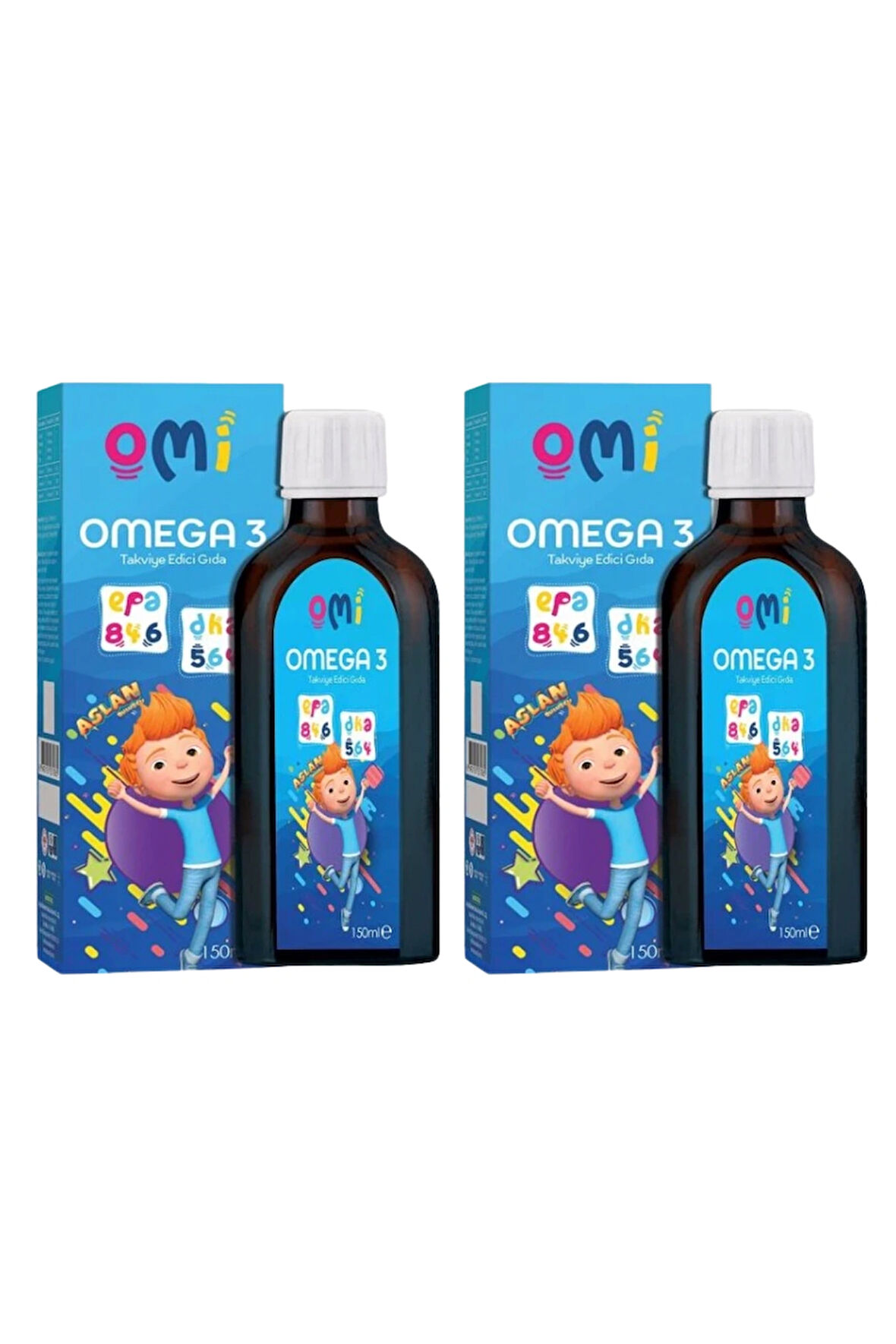 2 ADET OMİ Omega-3 150ml Şurup