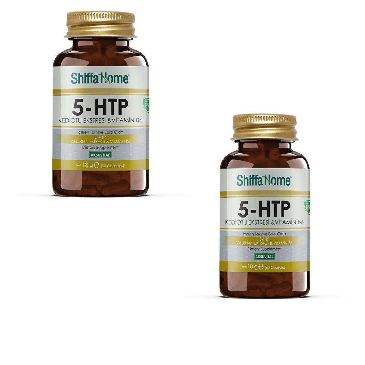 5-HTP 300 MG X 60 Kapsül (2 Adet)