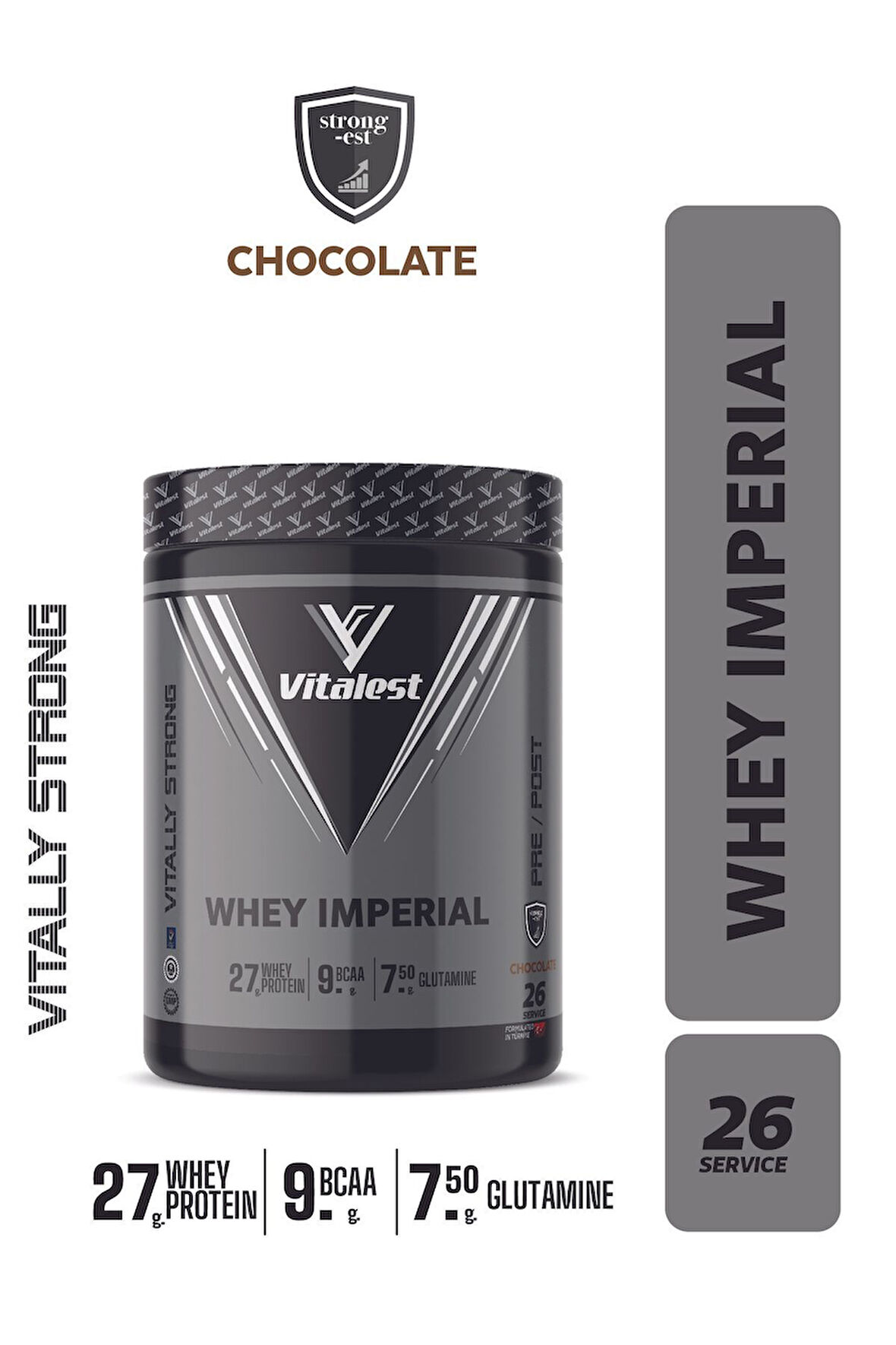 Whey Impreal - 988 Gr. Çikolata Aromalı Protein Tozu