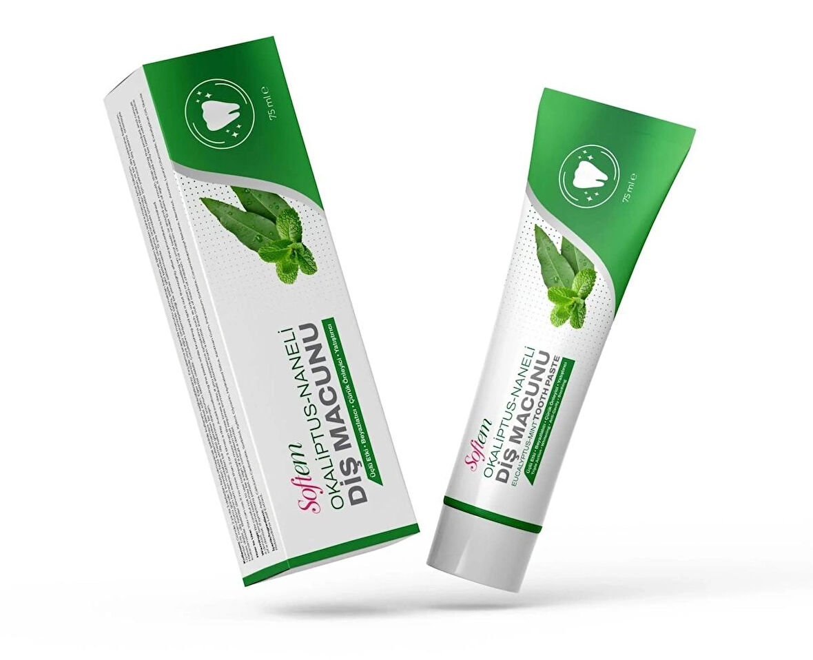 SOFTEM OKALİPTÜS ve NANELİ DİŞ MACUNU - 75ML