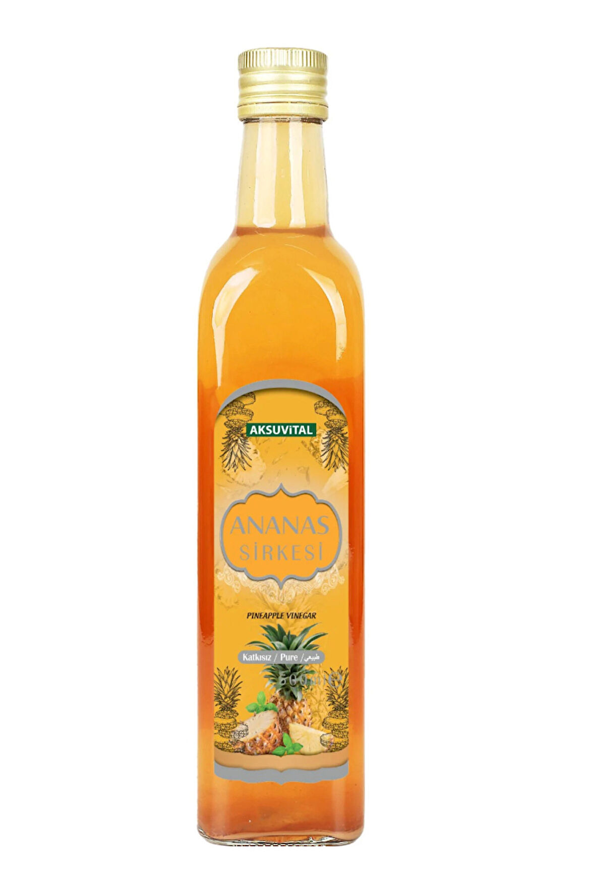Aksuvital ANANAS SİRKESİ 500 ML