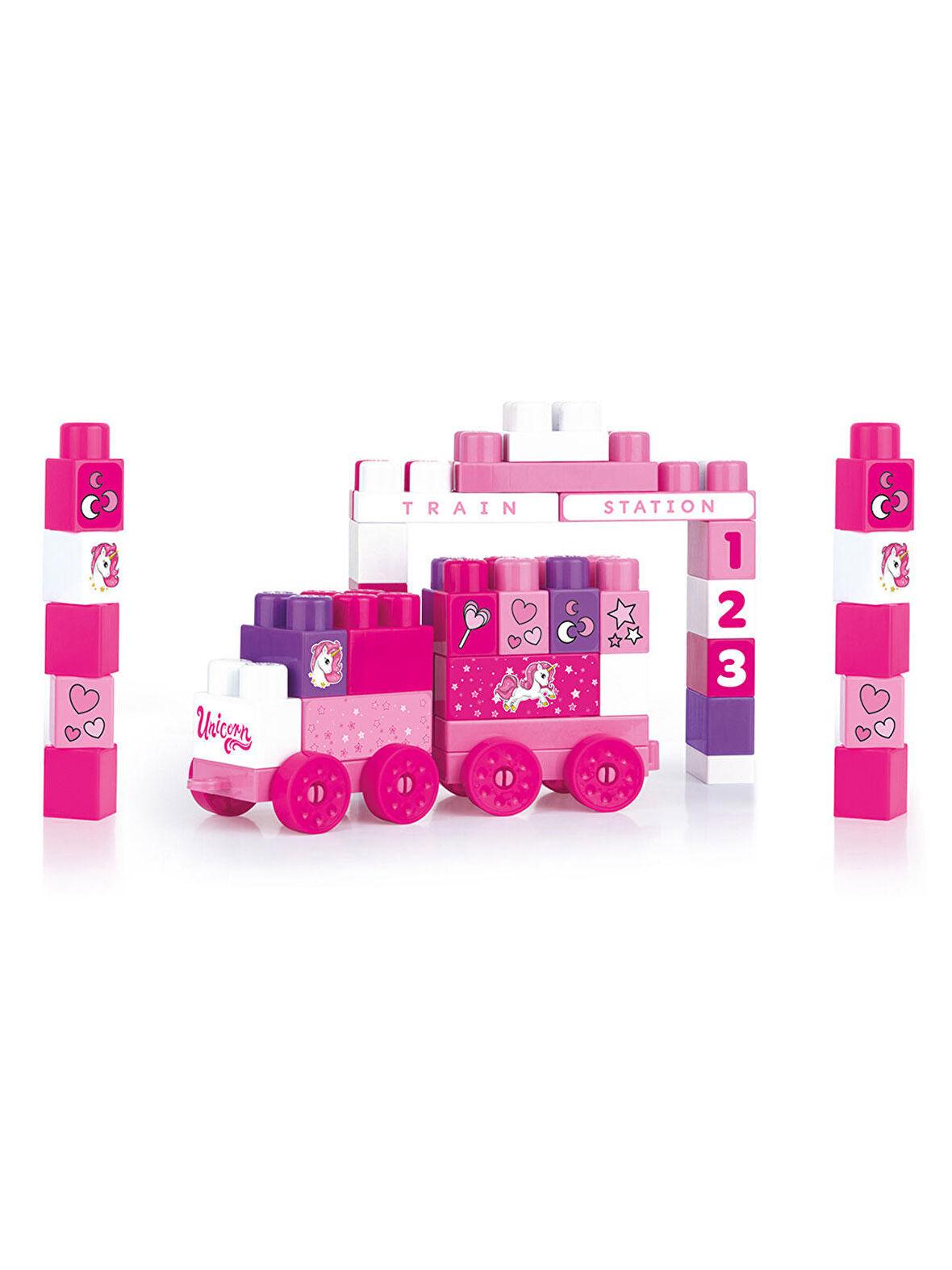 Unicorn Kutuda Mega Blok 50 Parça