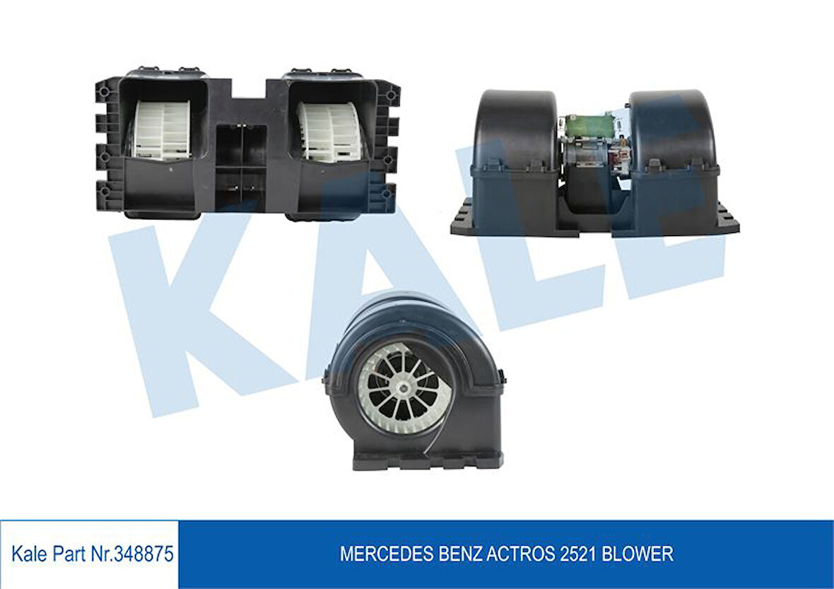 Mercedes Truck Kalorıfer Motoru Actros Em 1835 1843 1850 1853 / 2521 2524 Kamyon - Kale 348875