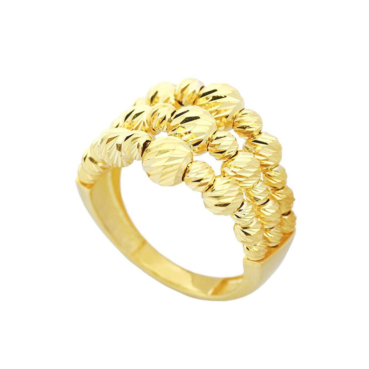 14 Ayar Altın Dorikalı Yüzük