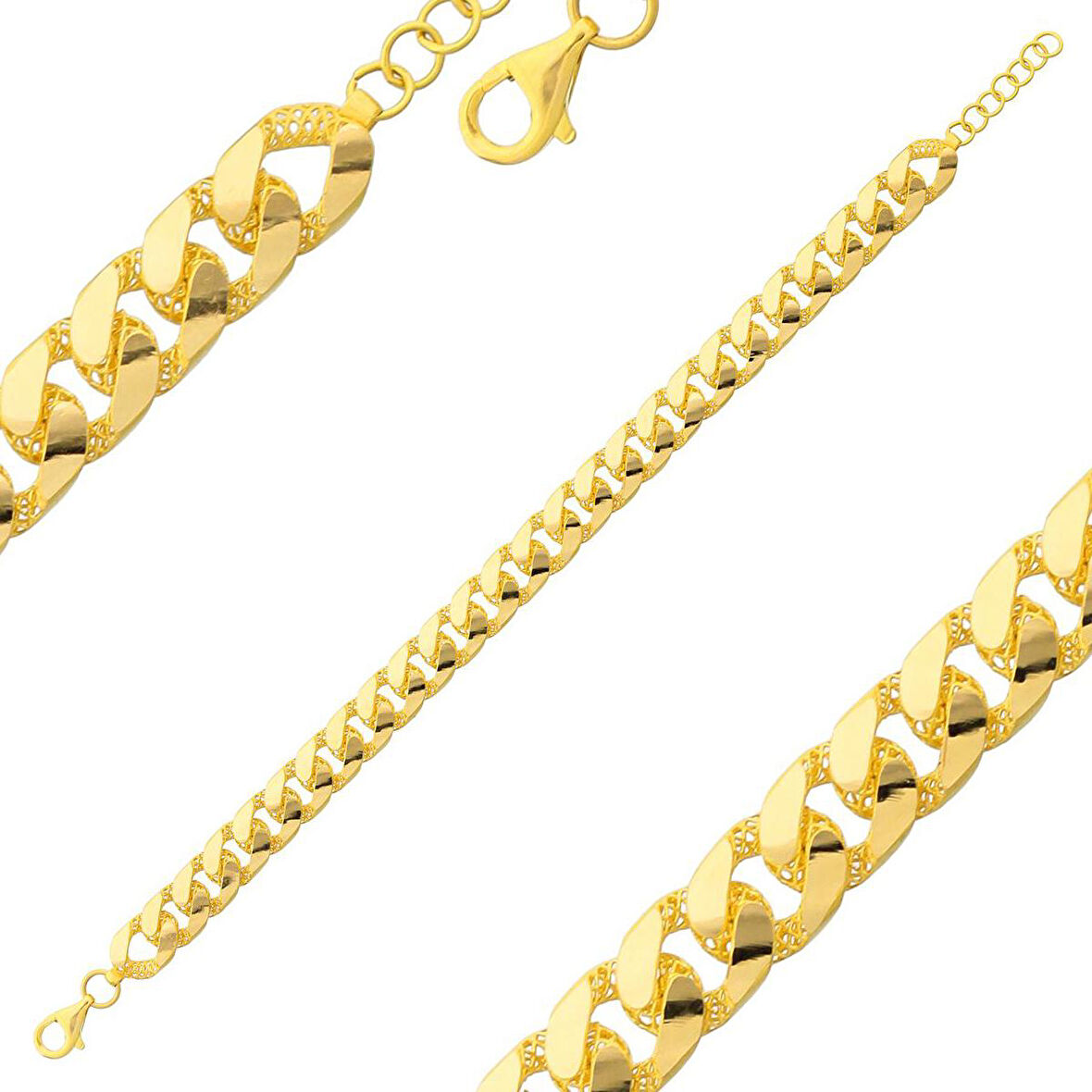 22 Ayar Altın Füzyon Gurmet Bileklik