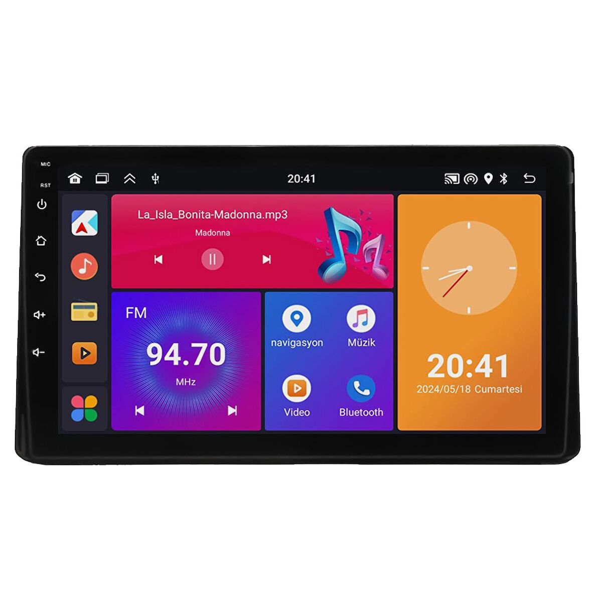 Toyota Rav4 Android Multimedya Sistemi (2014-2018) CRV-4134XP