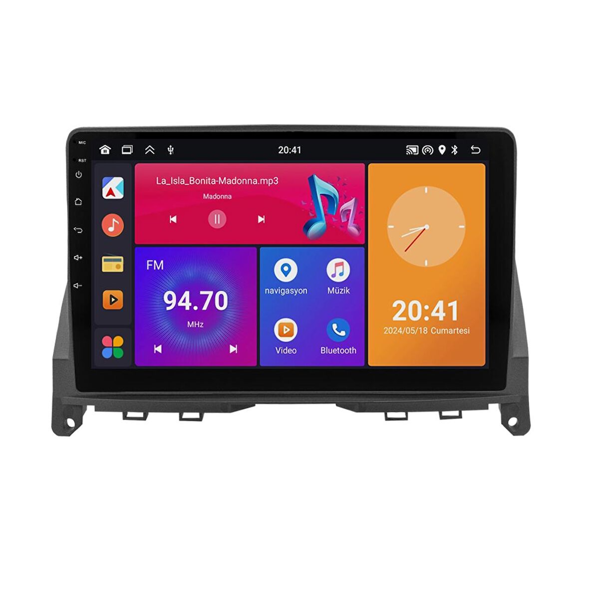 Mercedes C Serisi W204 Android Multimedya Sistemi (2005-2011) CRV4352XP