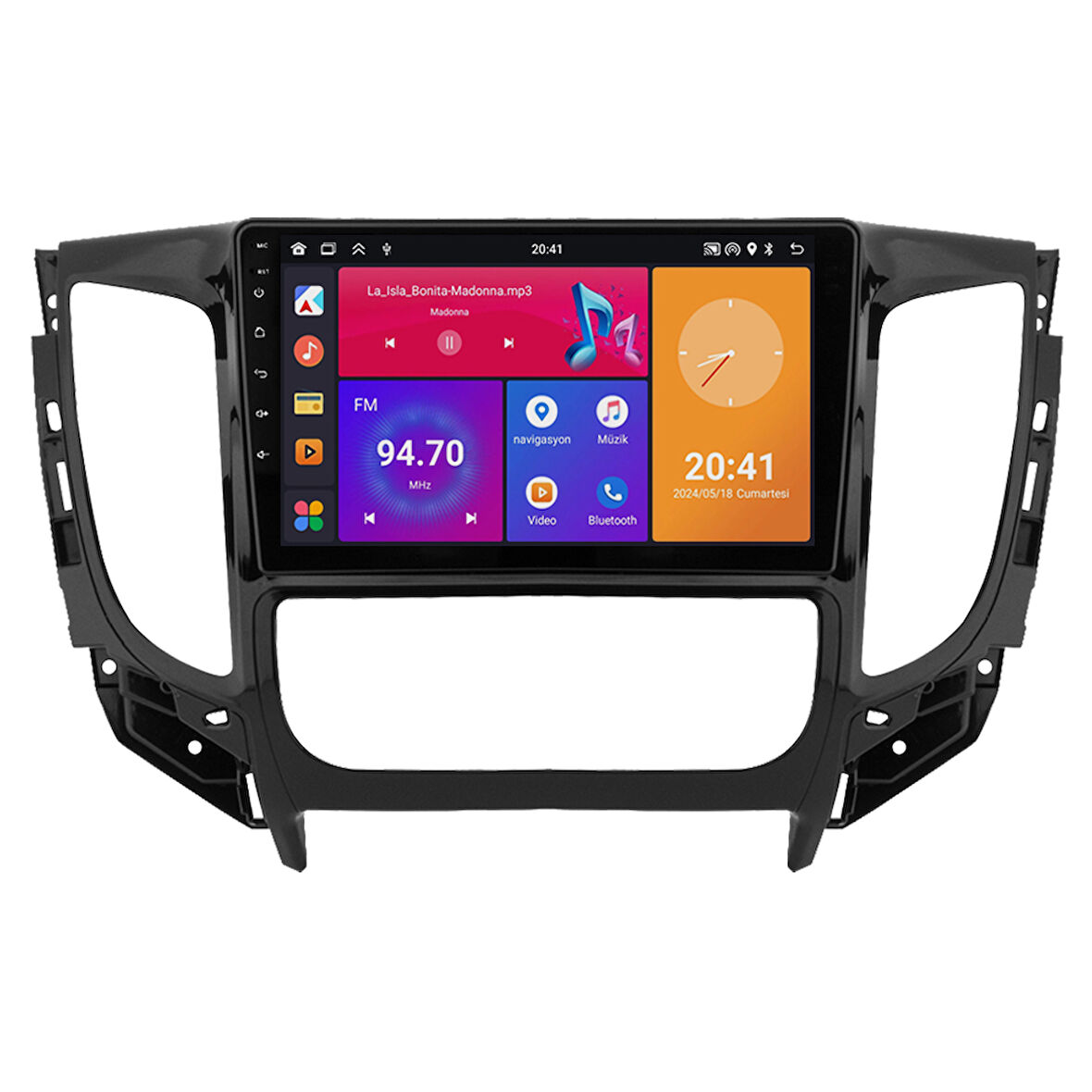 Mitsubishi L200 Android Multimedya Sistemi (2015-2019) CRV4363XP