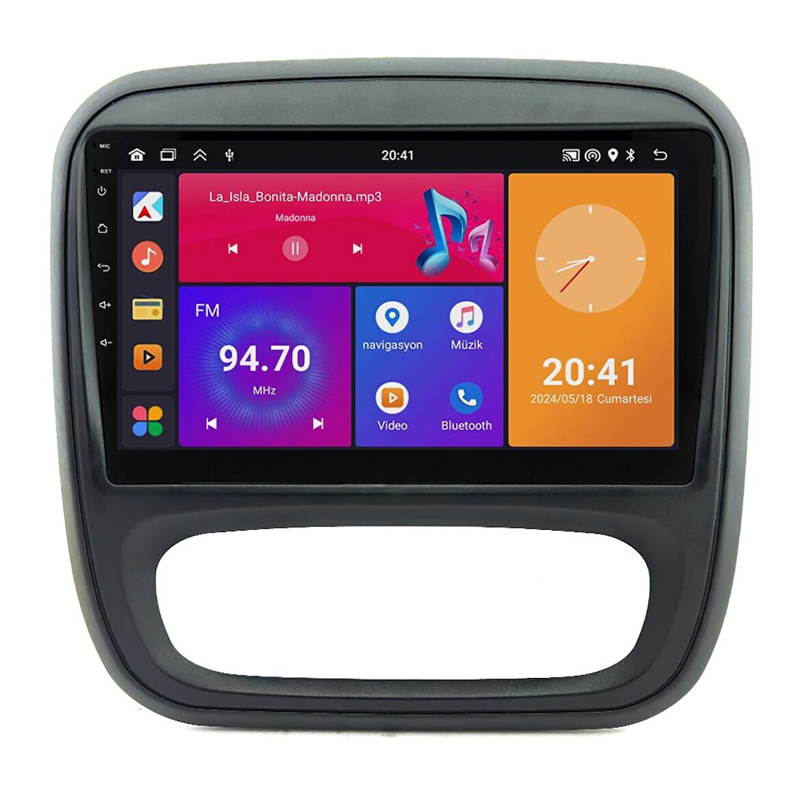 Renault Traffic Android Multimedya Sistemi (2015-2021) CRV4705XP