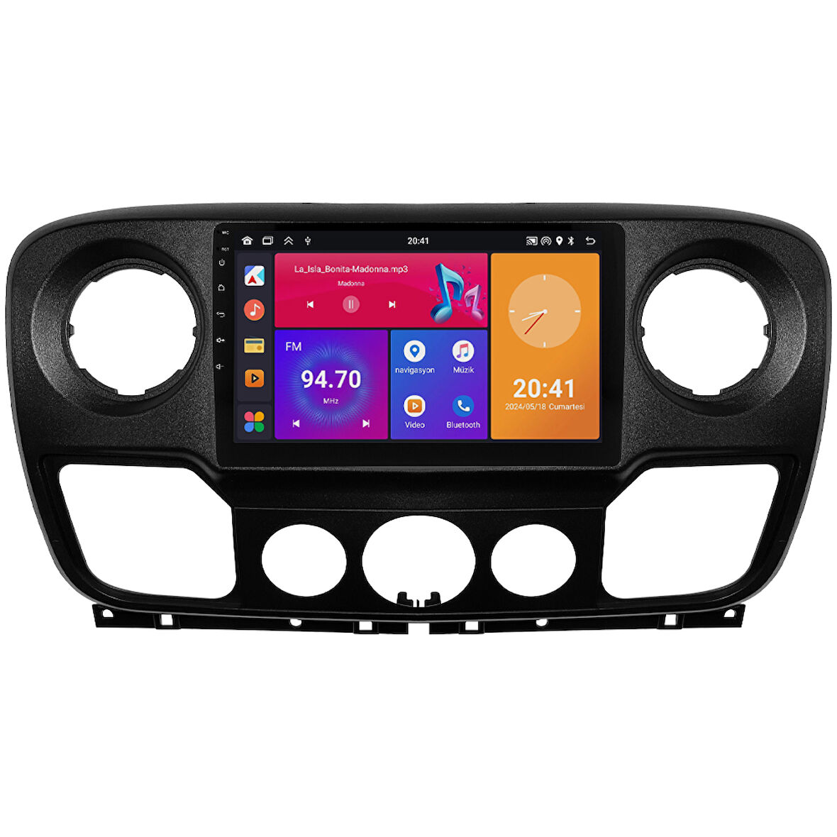 Renault Master 3 Android Multimedya Sistemi (2010-2018) CRV4773XP