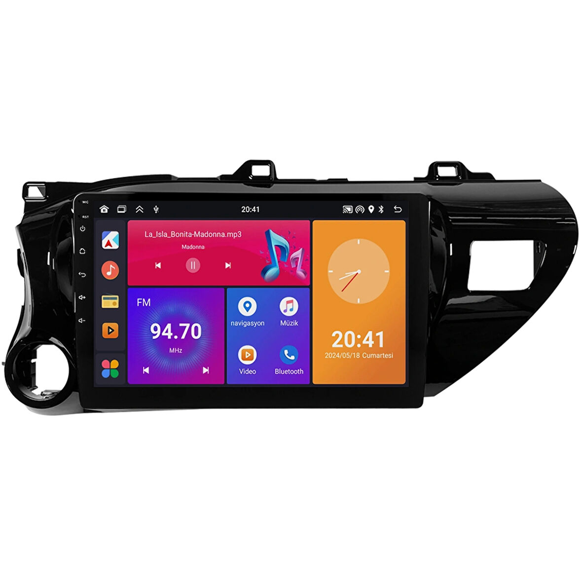 Toyota Hilux Android Multimedya Sistemi (2017-2024) CRV4785XP