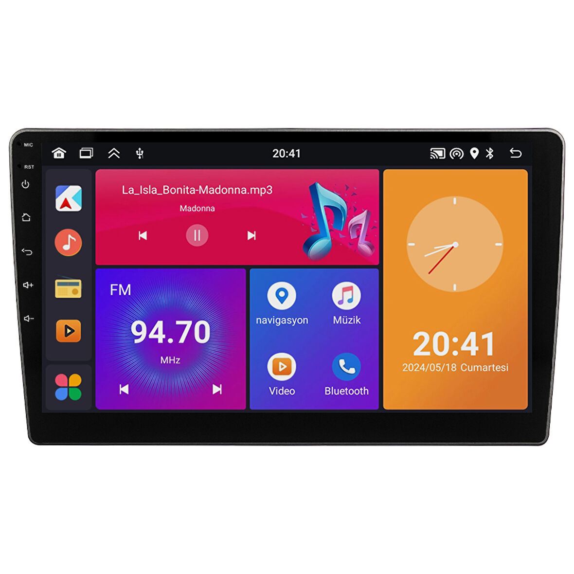 Peugeot 407 Android Multimedya Sistemi (2004-2008) CRV4812XP