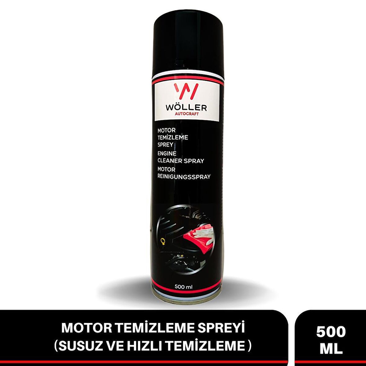 Wöller Susuz Motor Temizleme Spreyi 500 Ml.