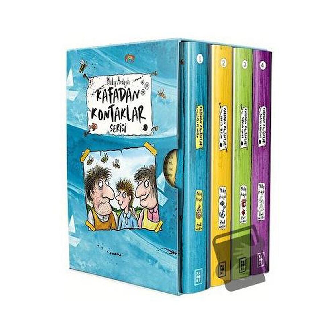 Kafadan Kontaklar Serisi Kutulu Set (4 Kitap Takım)