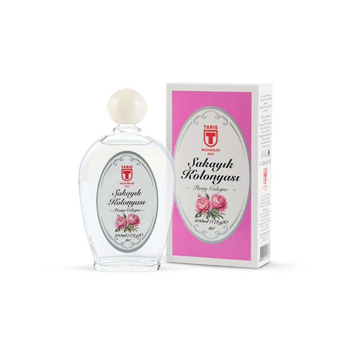 Tariş Şakayık Kolonyası 200 ml Cam Şişe 